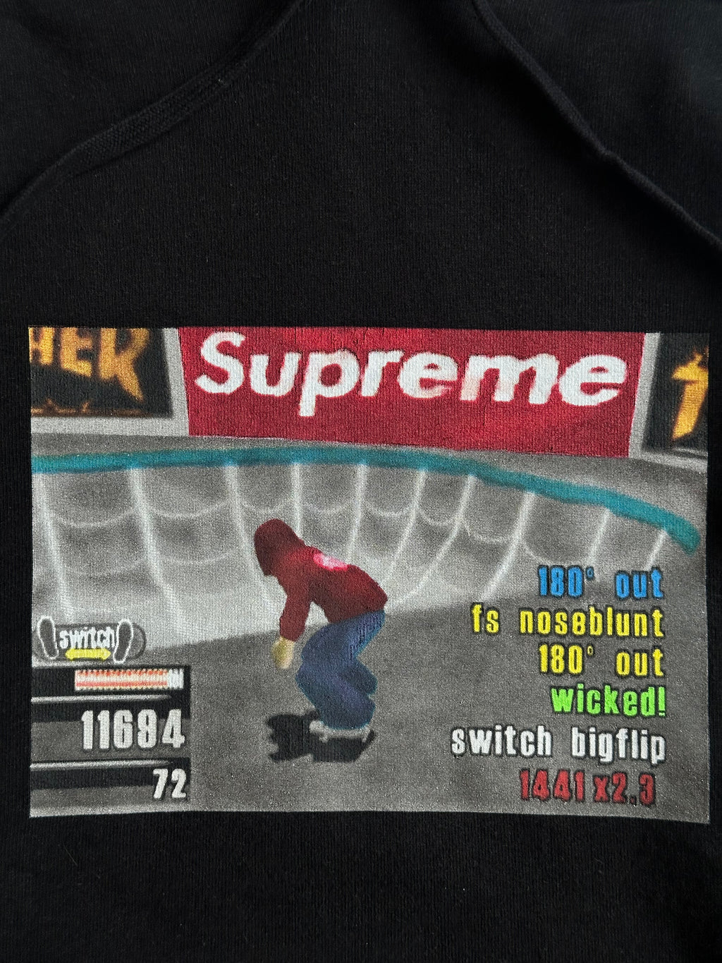 Supreme x Trasher Game Hoodie