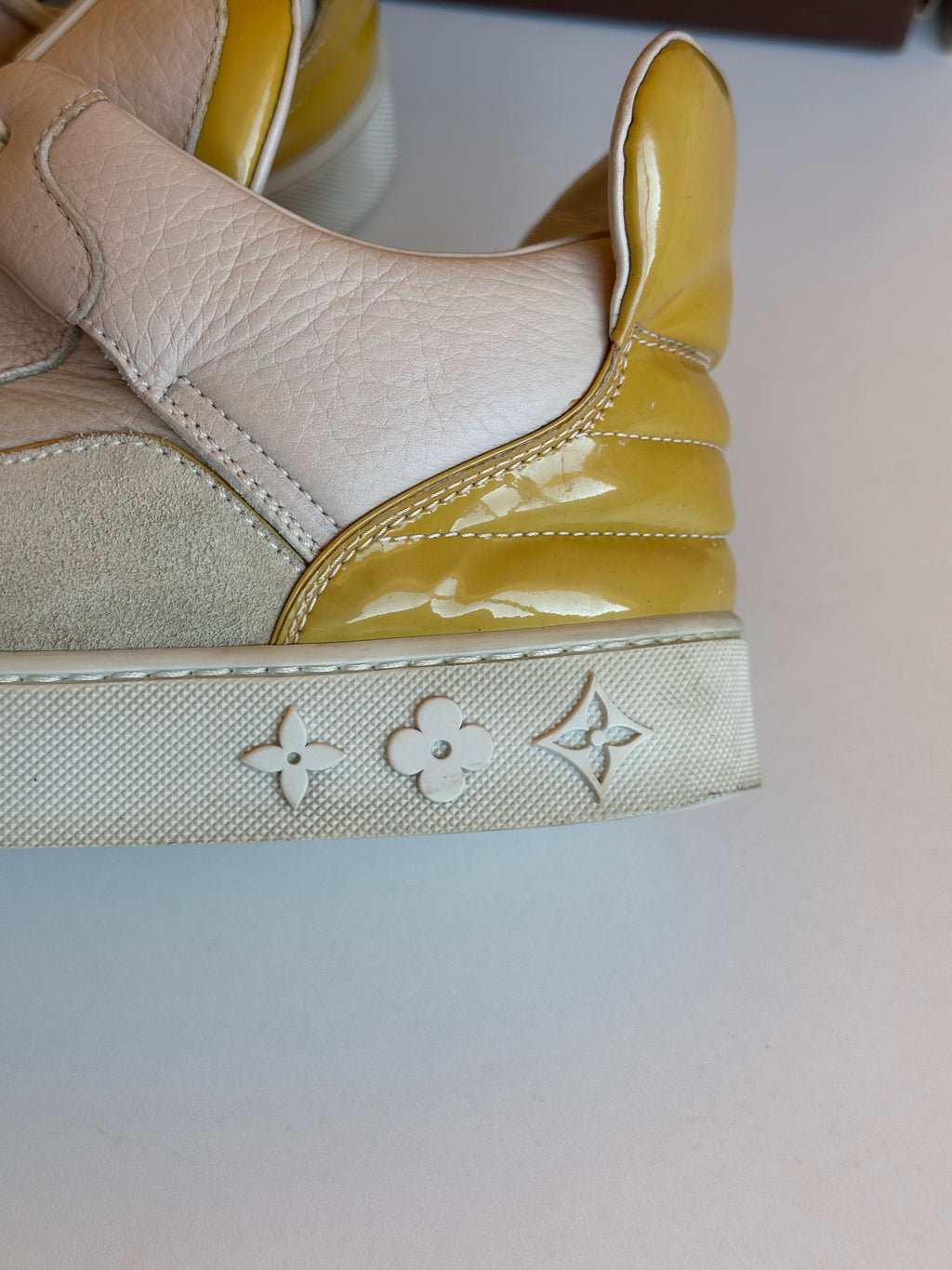 Louis Vuitton x Kanye West “Don” Cream Sneakers