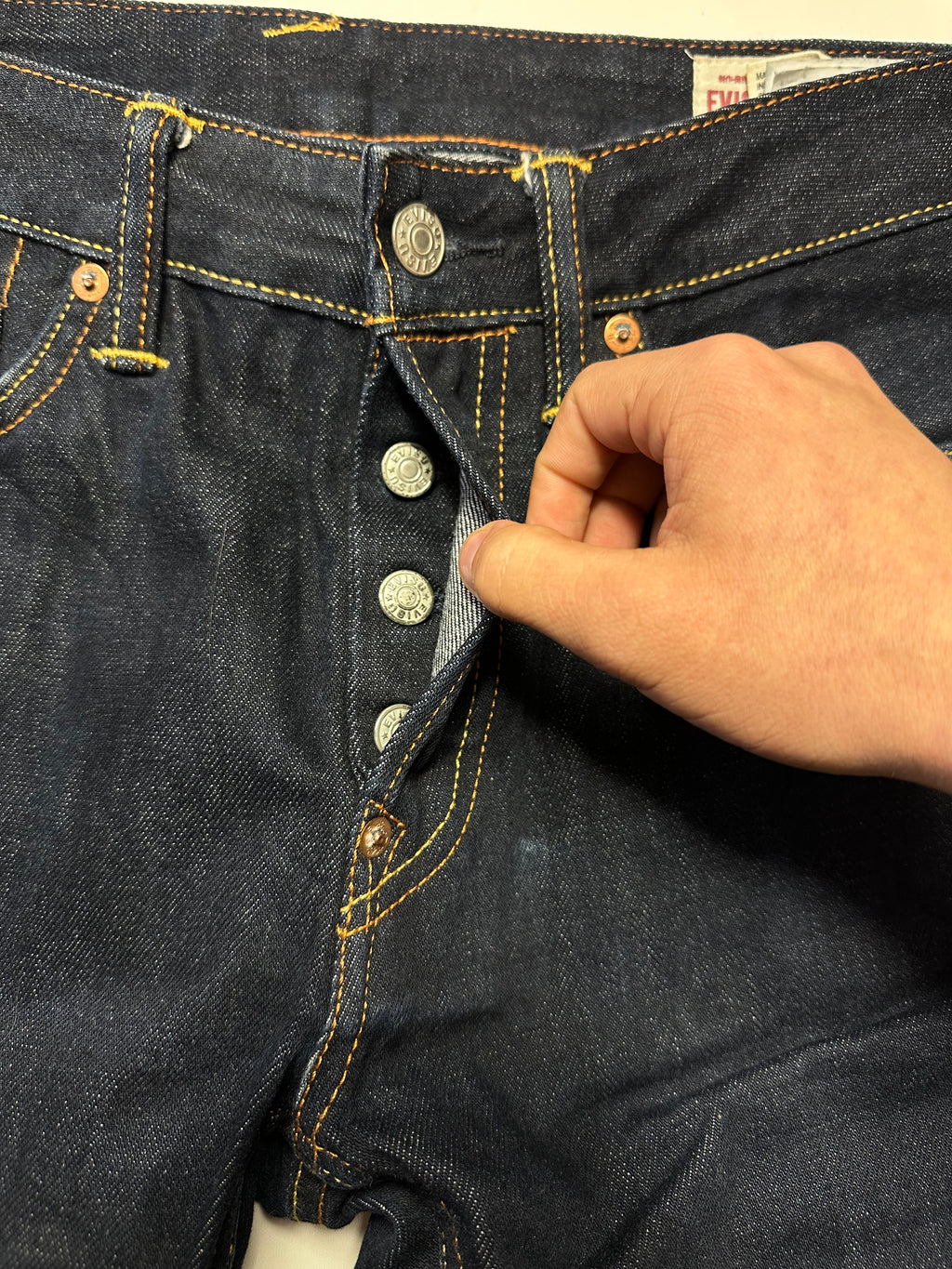 Vintage Evisu Big Daicock Selvedge Jeans