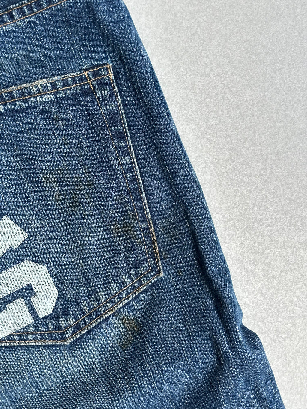 Vintage Bape Back Logo Jeans