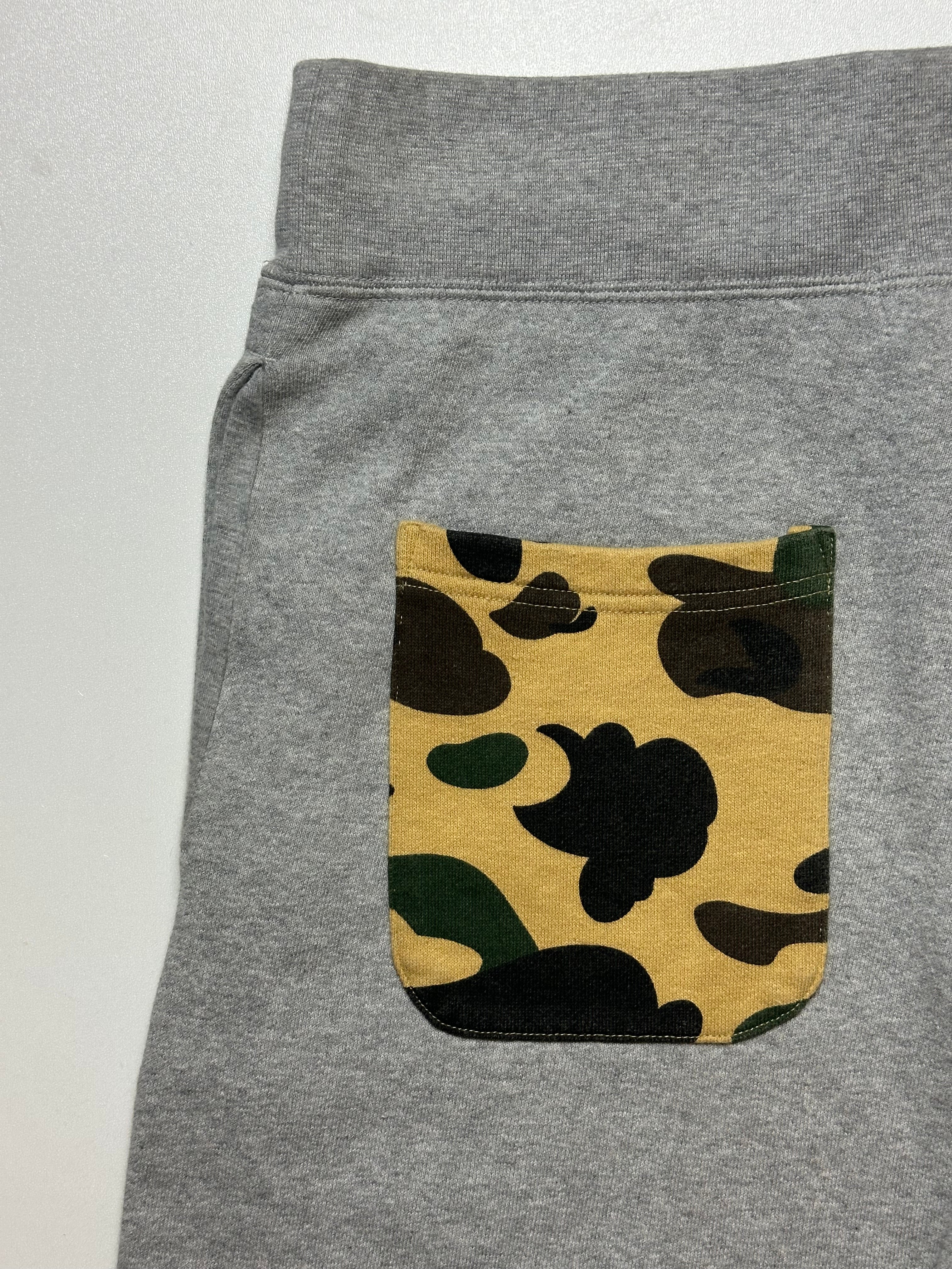 Vintage Bape Camo Shark Shorts