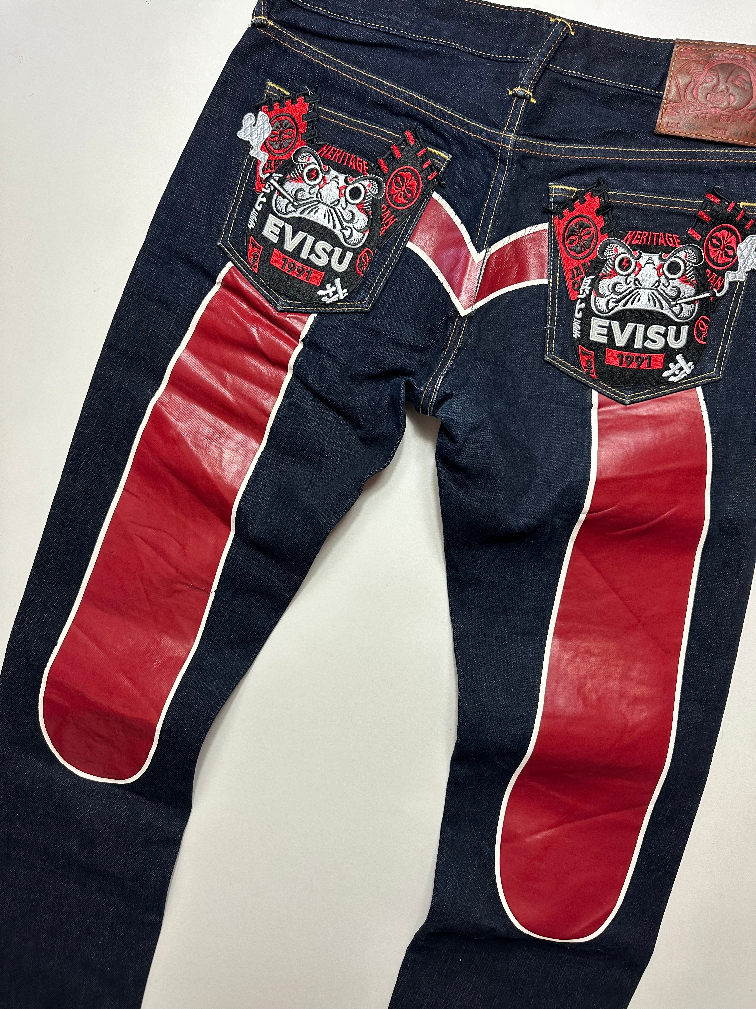 Vintage Evisu Big Daicock Selvedge Jeans