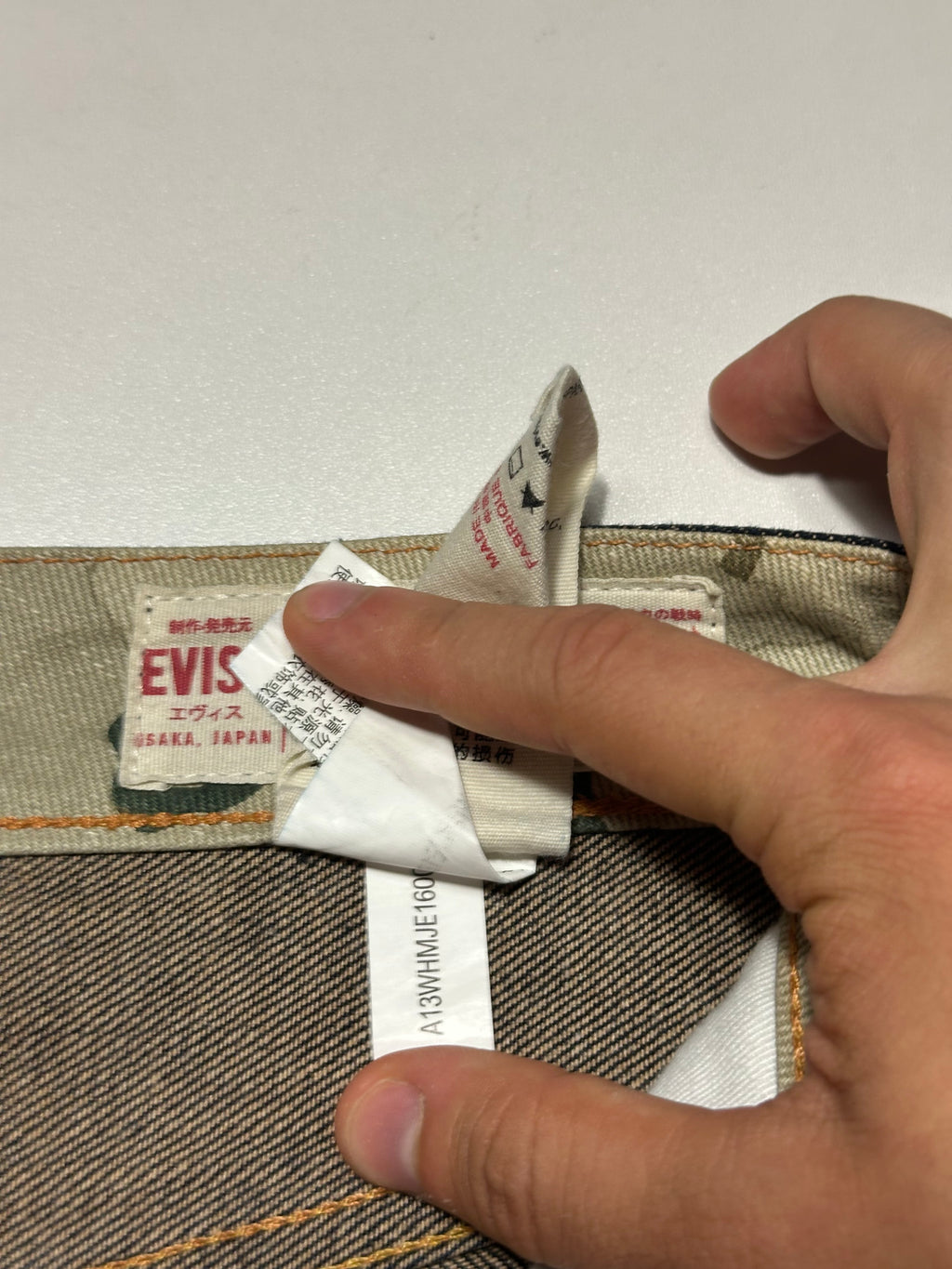 Vintage Evisu Big Daicock Selvedge Jeans