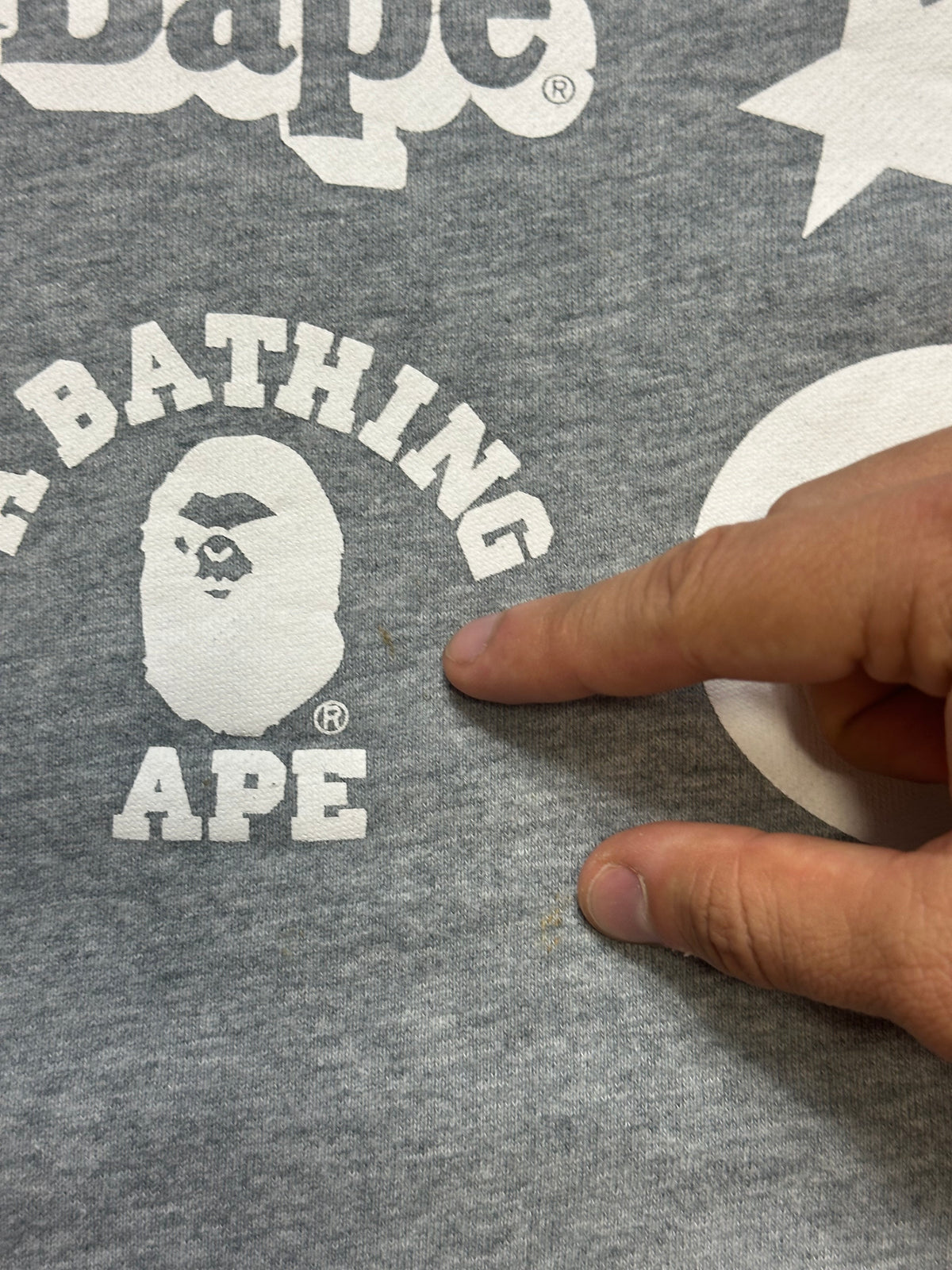 Vintage Bape Multi Logo Hoodie