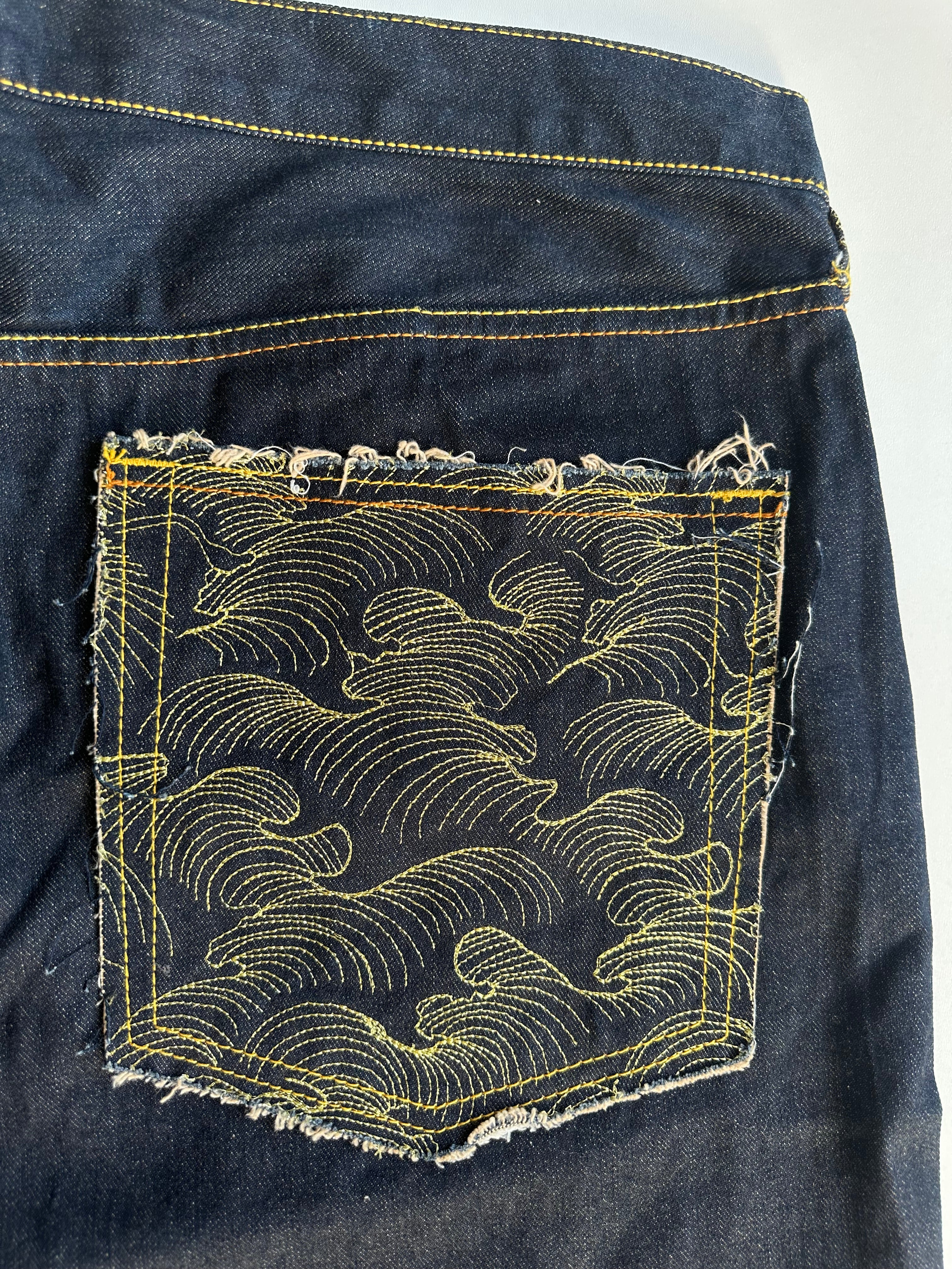 Vintage RMC Embroidered Jeans