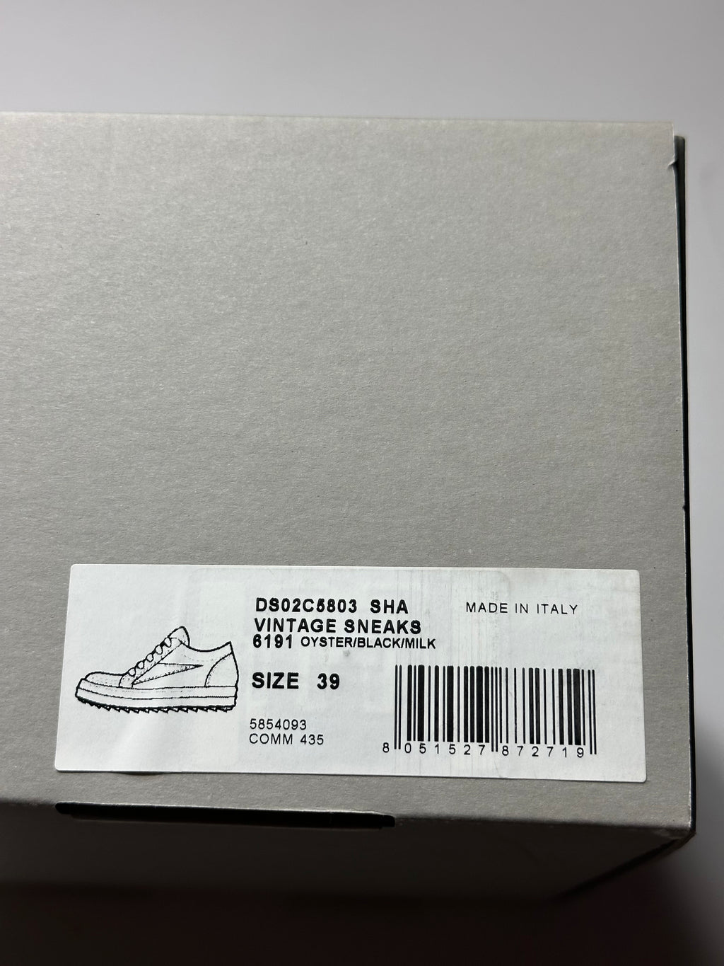 Rick Owens Luxor Vintage Oyster