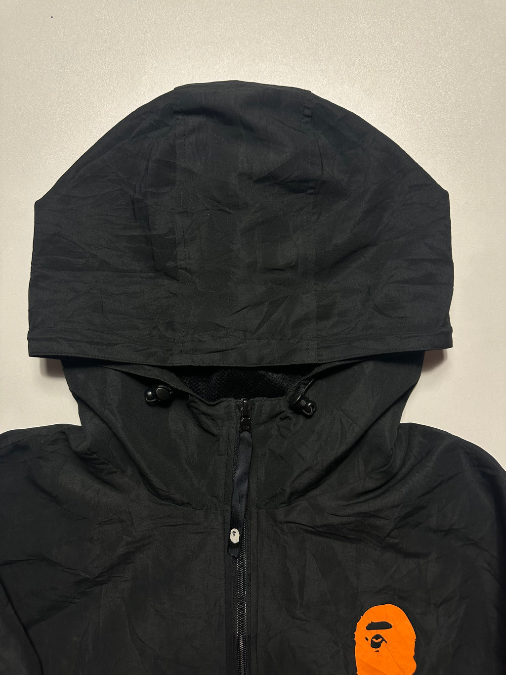 Bape Light Jacket Black/Orange - Size L