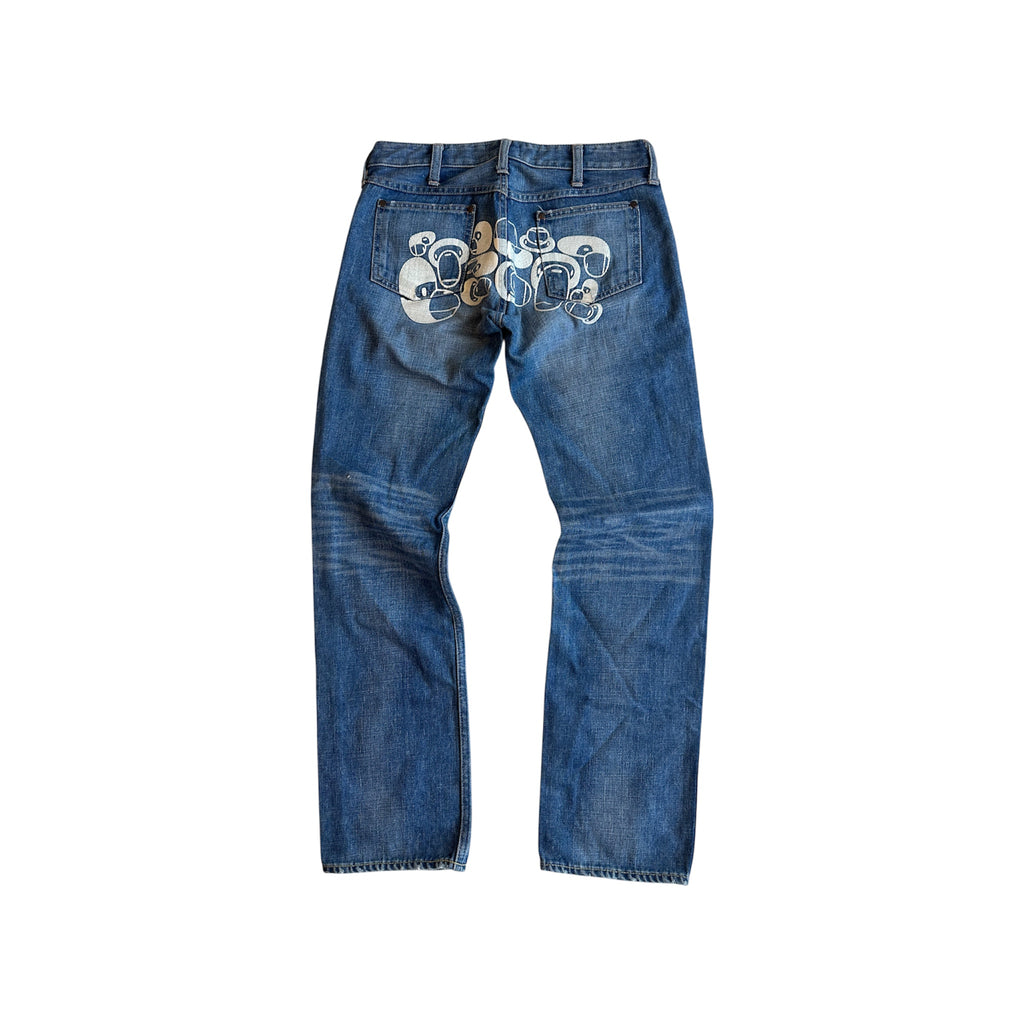 Vintage Bape Ape Head Jeans