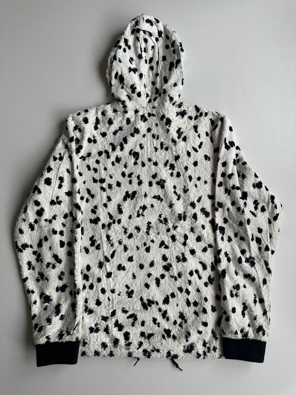 Supreme Fur Pullover Hoodie Dalmatian – SS14 - Size M