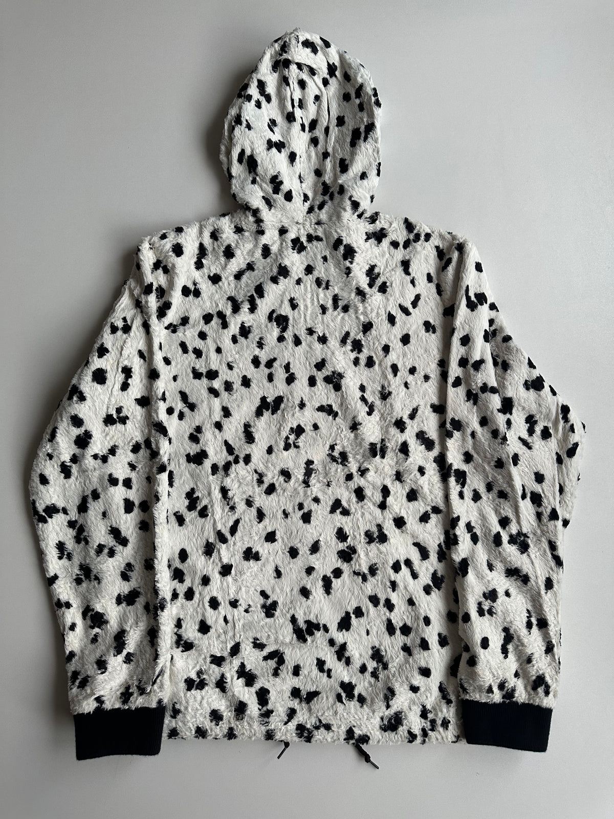 Supreme Fur Pullover Hoodie Dalmatian – SS14 - Size M