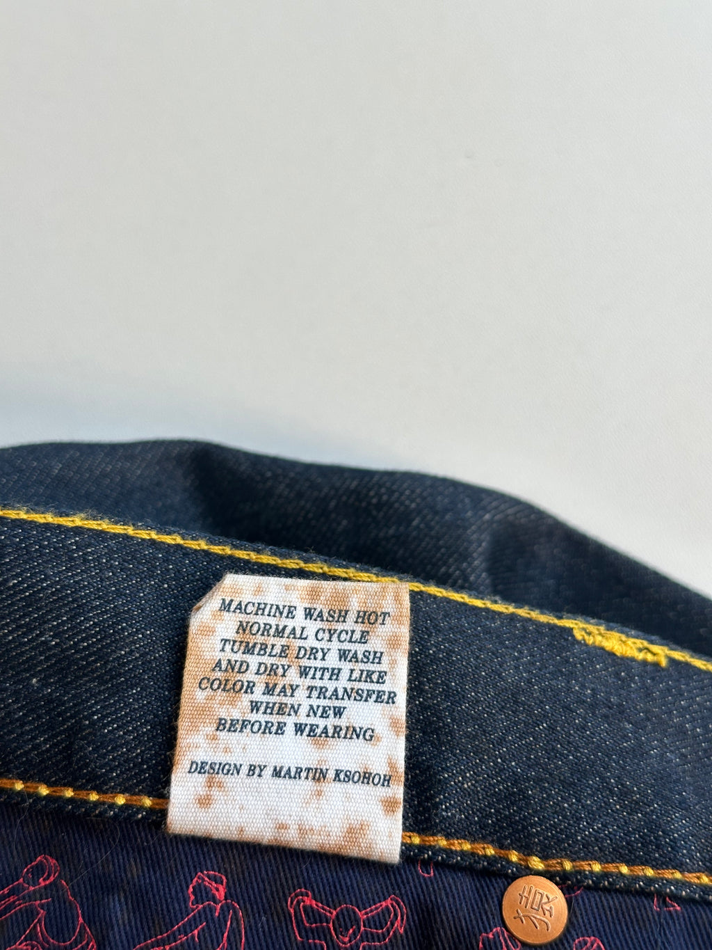 Vintage RMC Embroidered Jeans