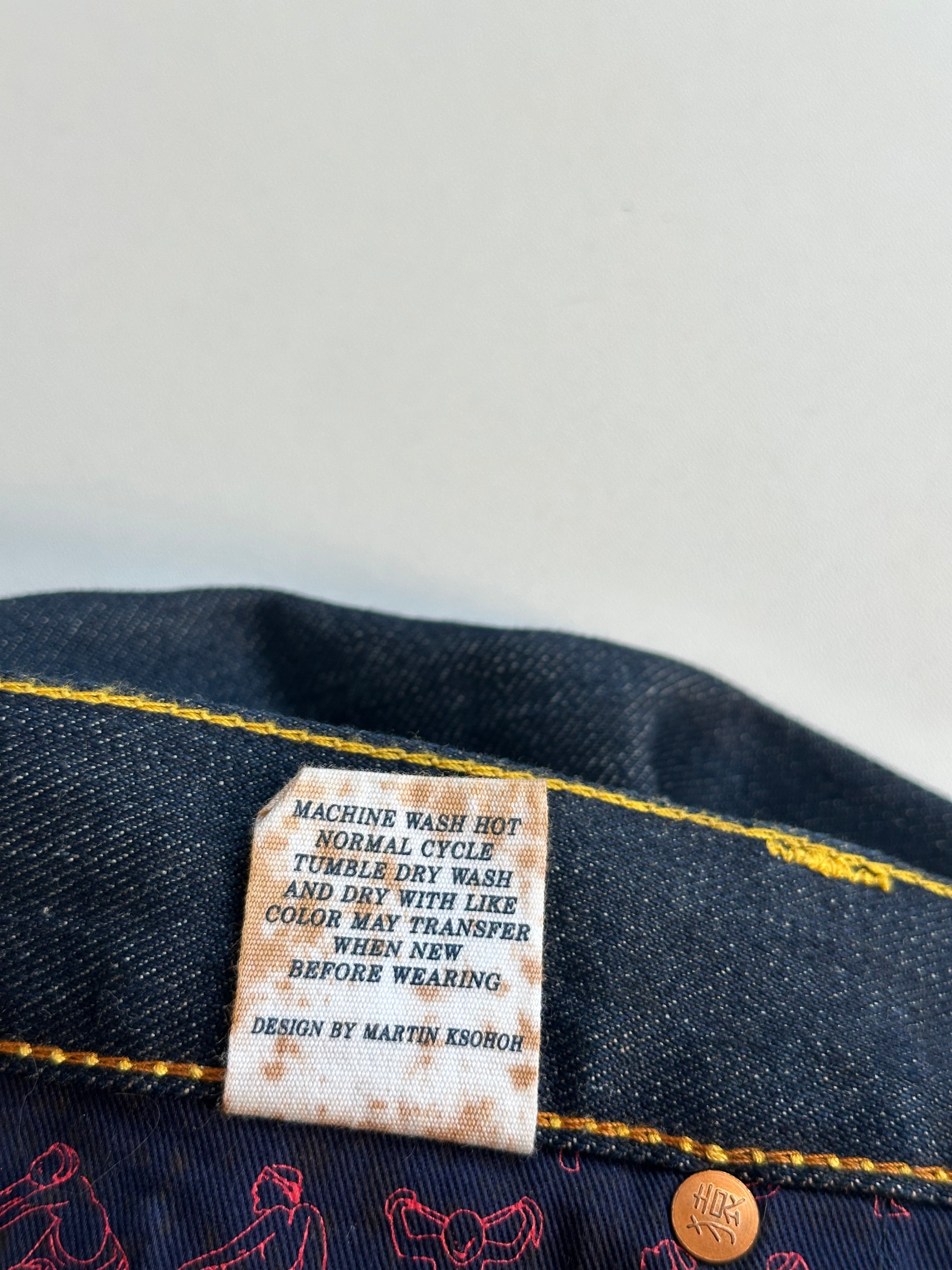 Vintage RMC Embroidered Jeans