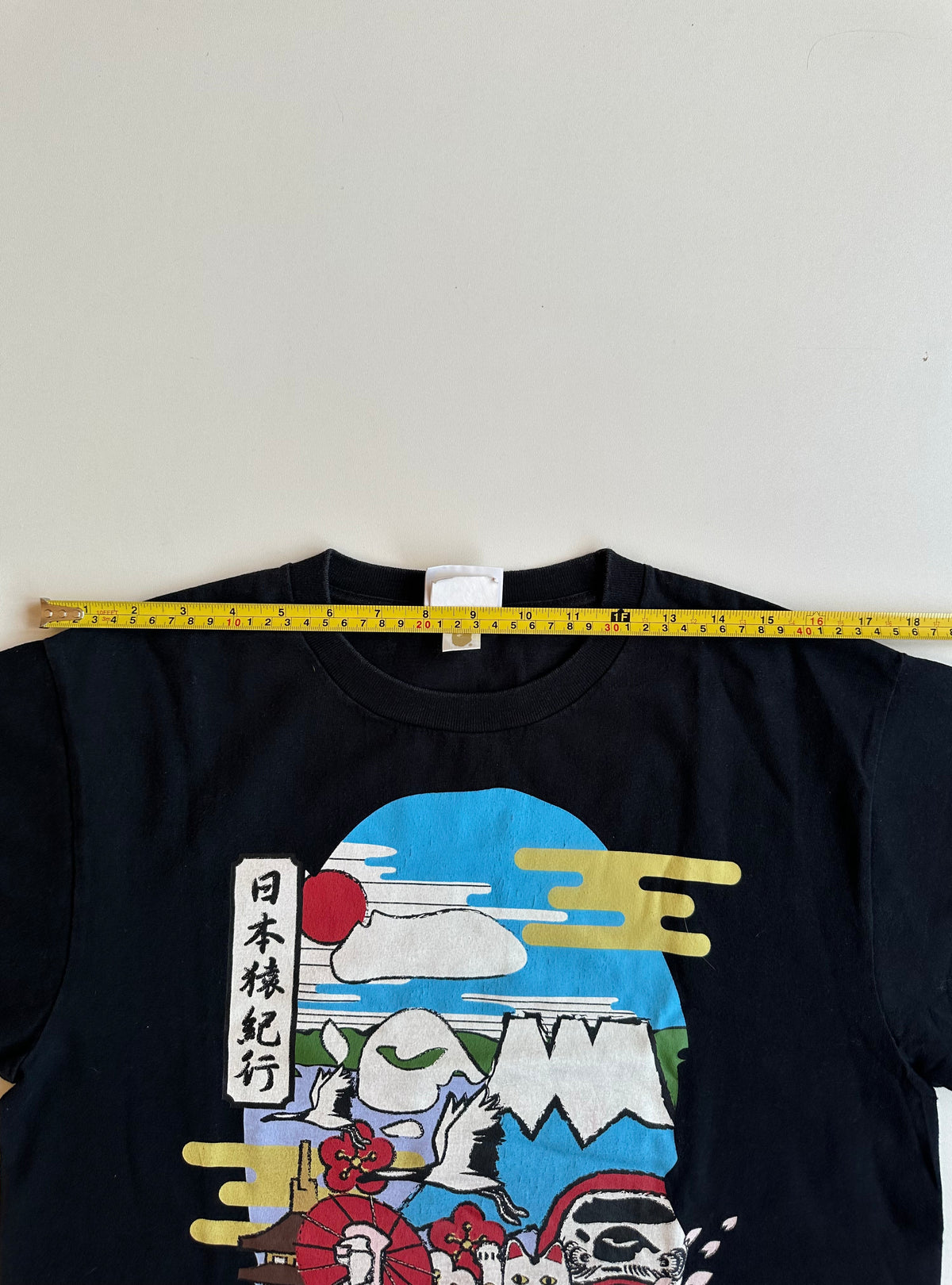 BAPE Japan Souvenir Graphic T-Shirt Black – Size M