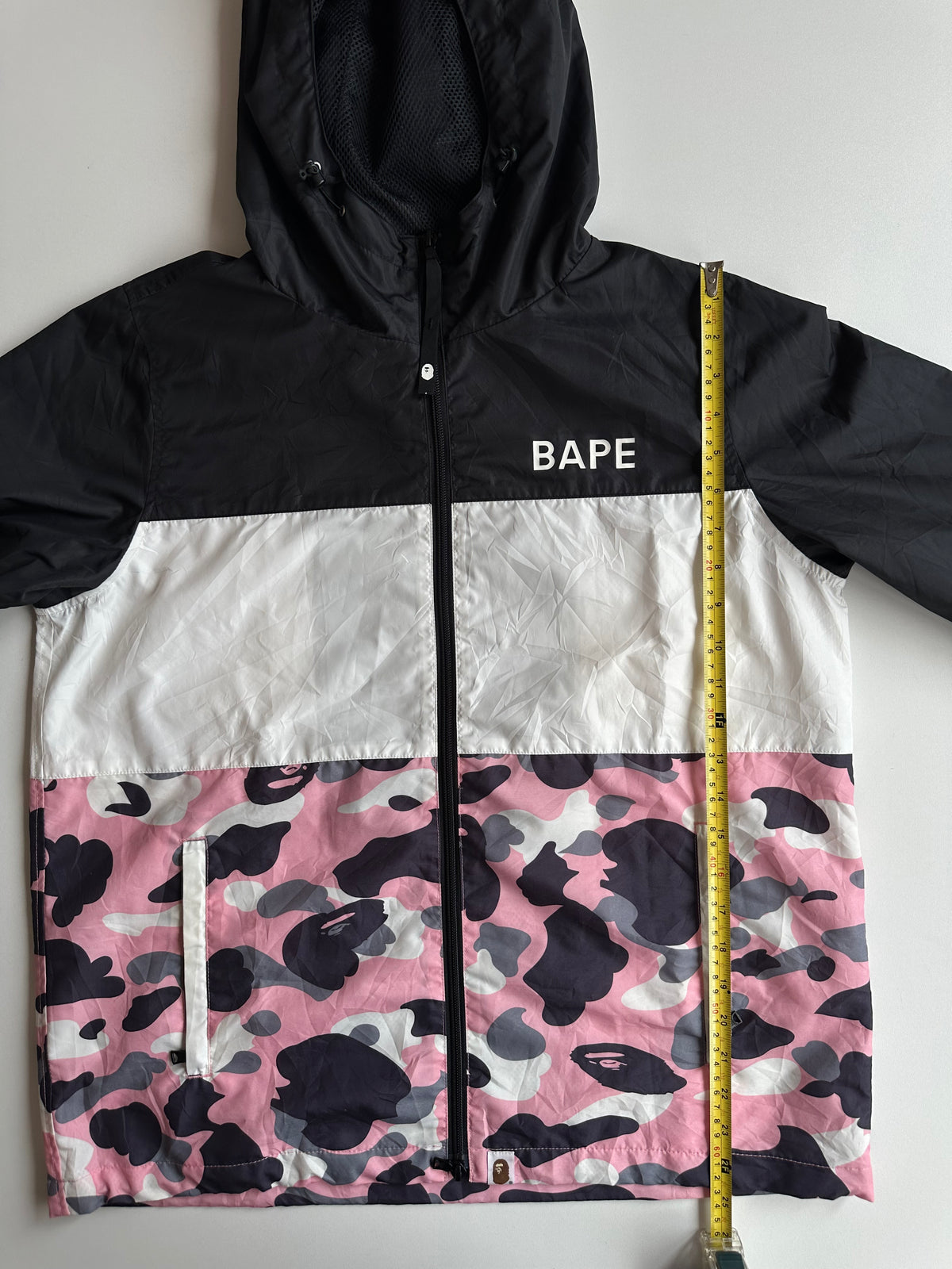 Vintage BAPE Pink Camo Light Jacket
