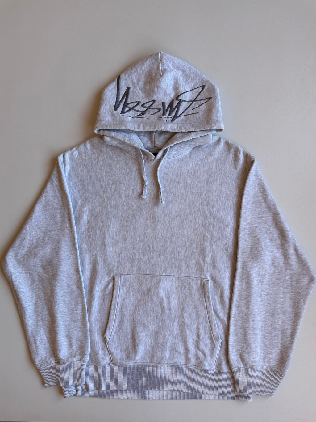 Stussy Smooth Stock Appliqué Hoodie Grey Heather