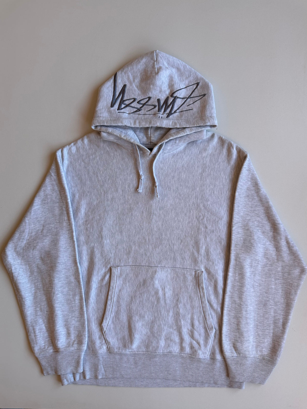 Stussy Smooth Stock Appliqué Hoodie Grey Heather
