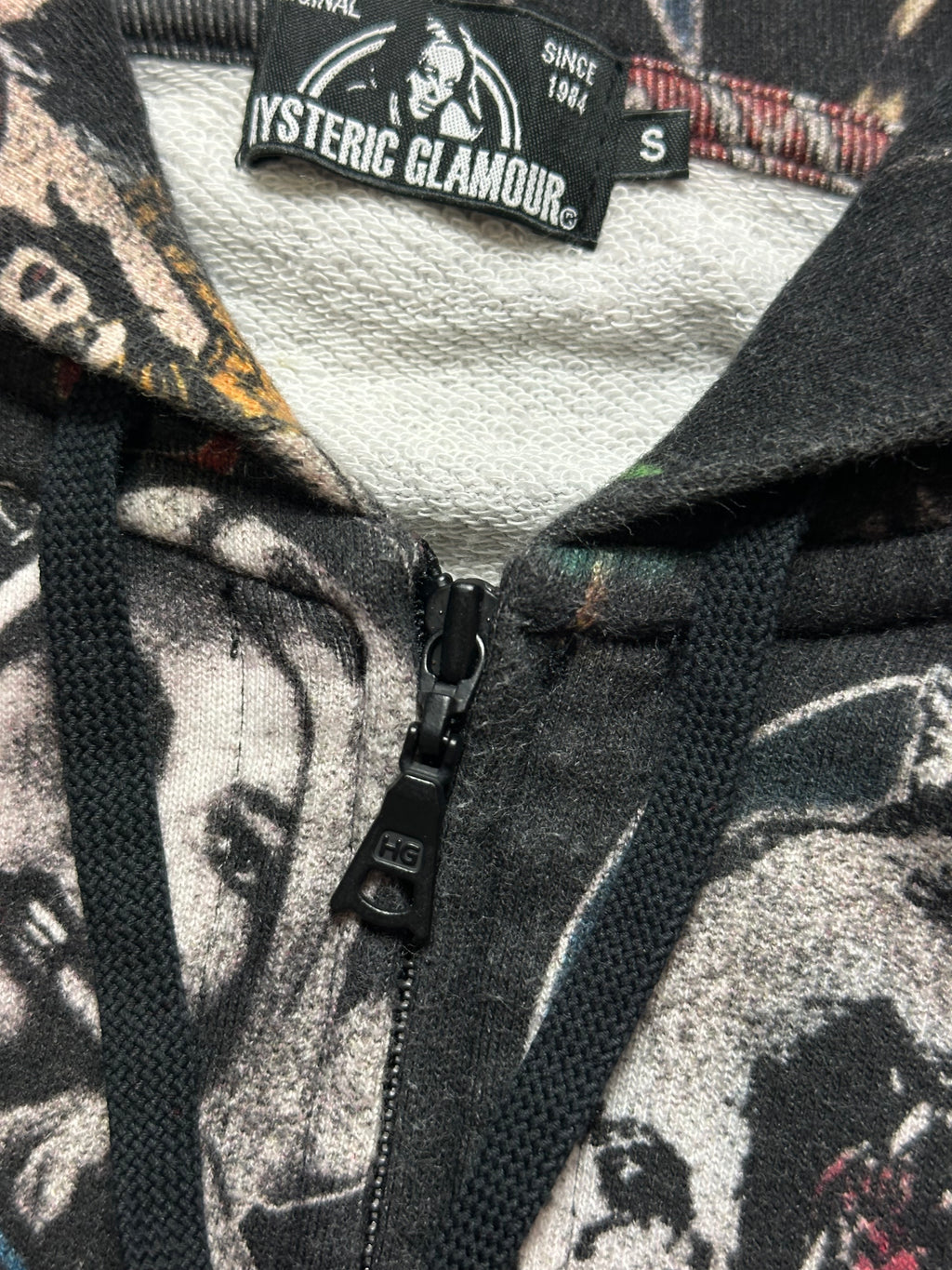 Vintage Hysteric Glamour Zip Hoodie