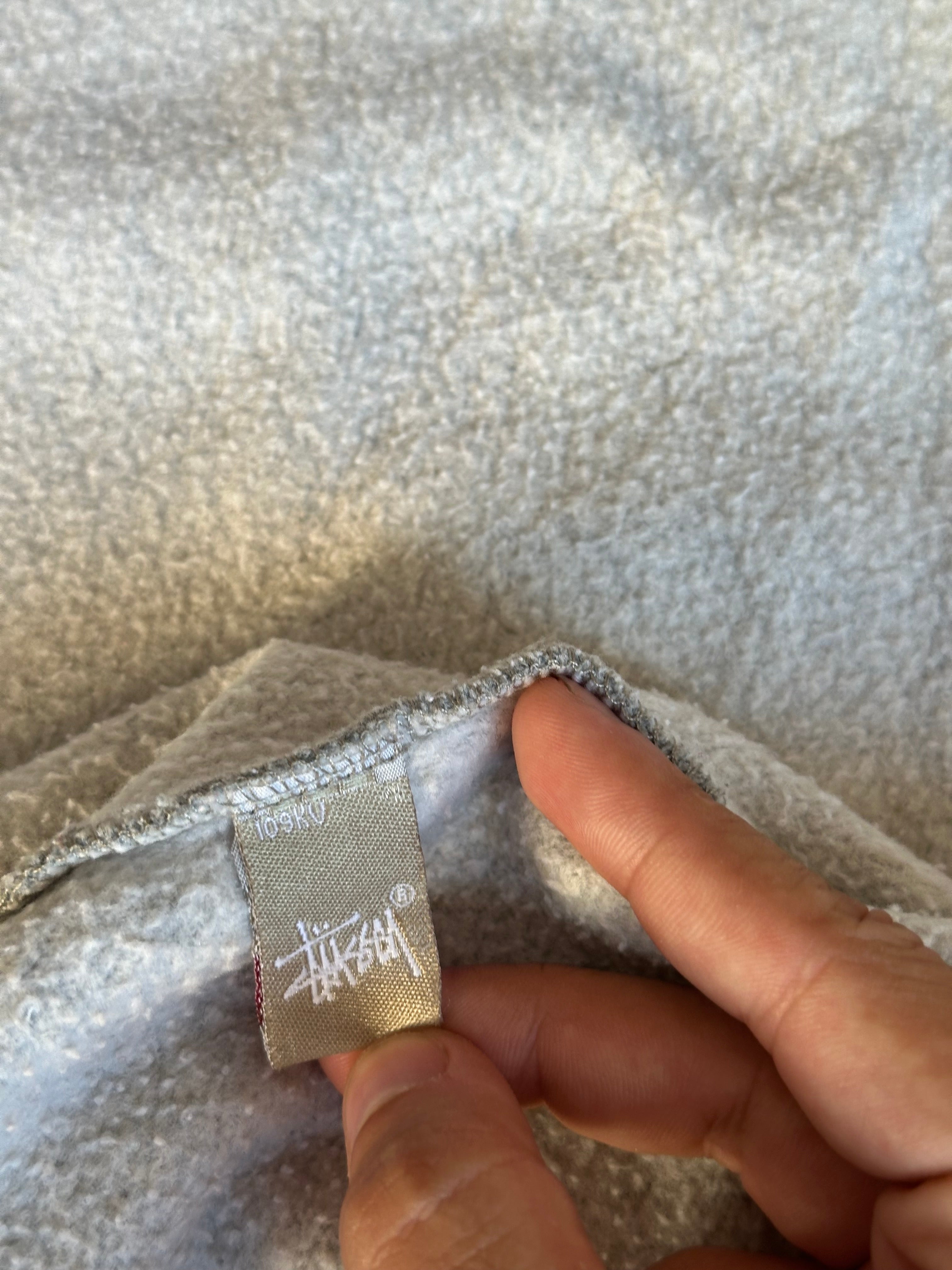 Vintage Stussy Crown Zip Hoodie