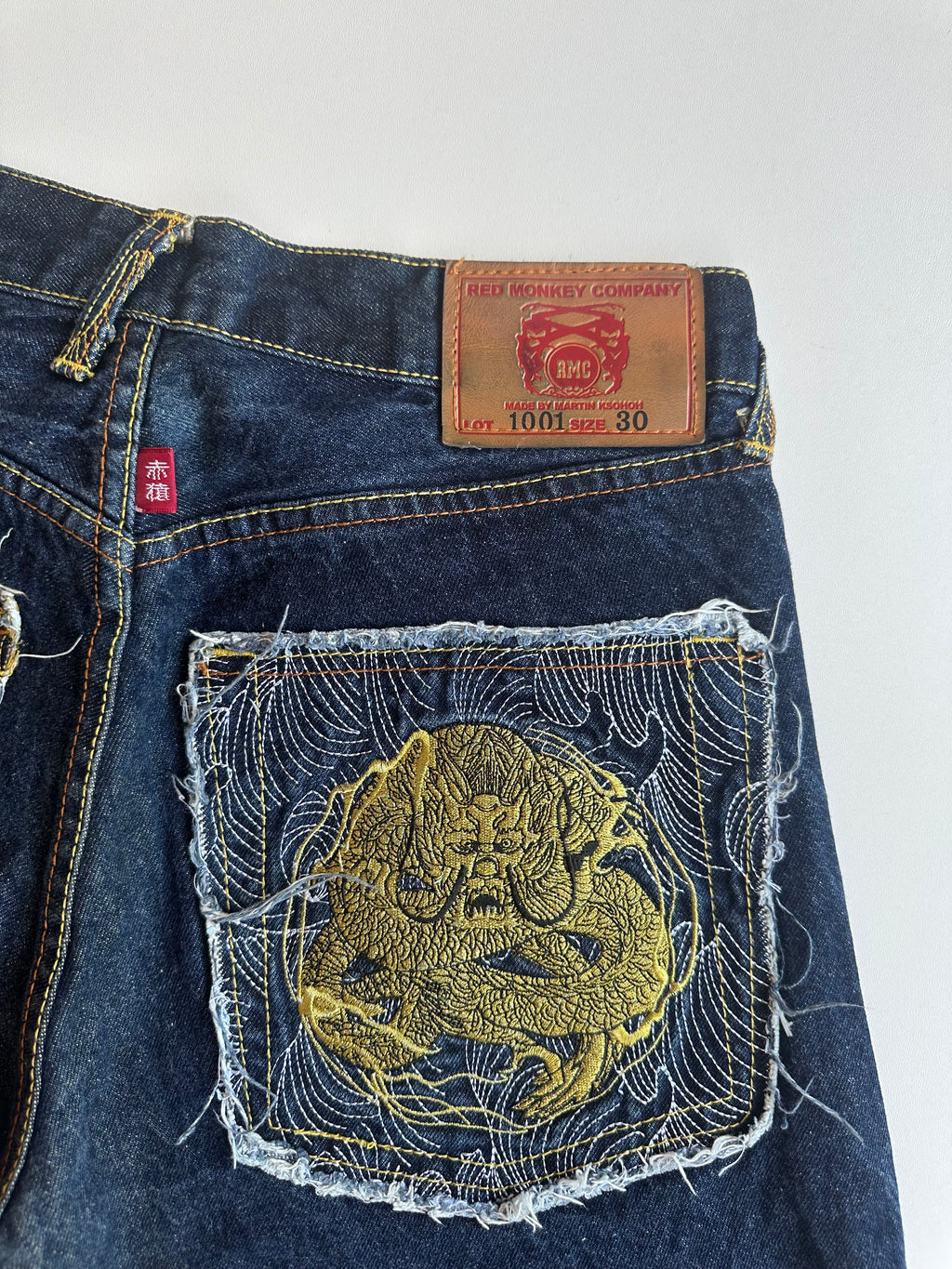 Vintage RMC Embroidered Jeans