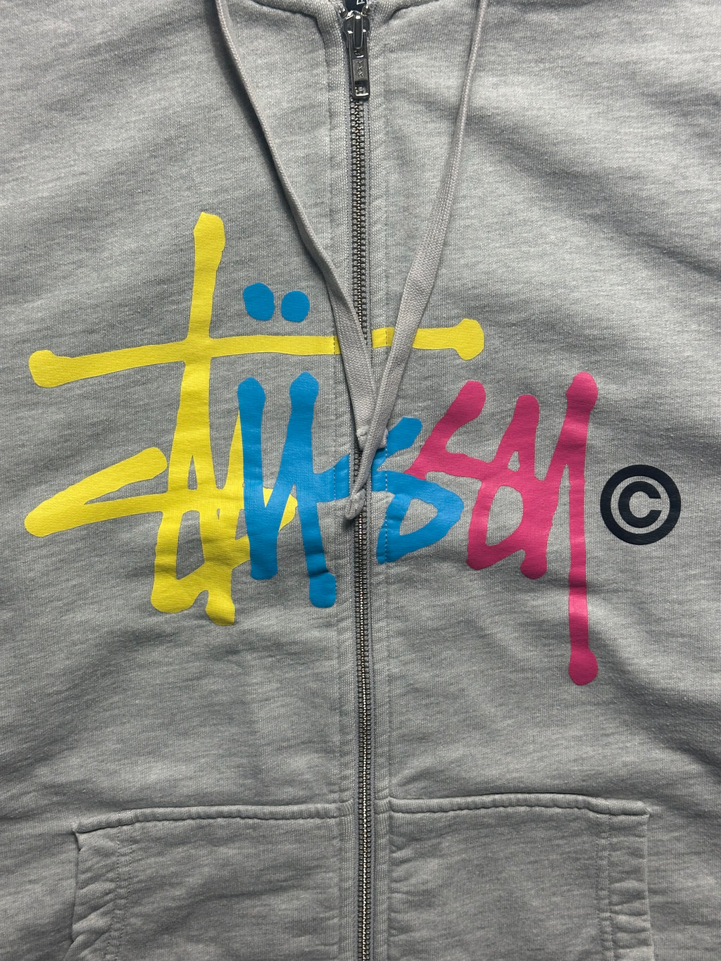 Vintage Stussy Zip Hoodie