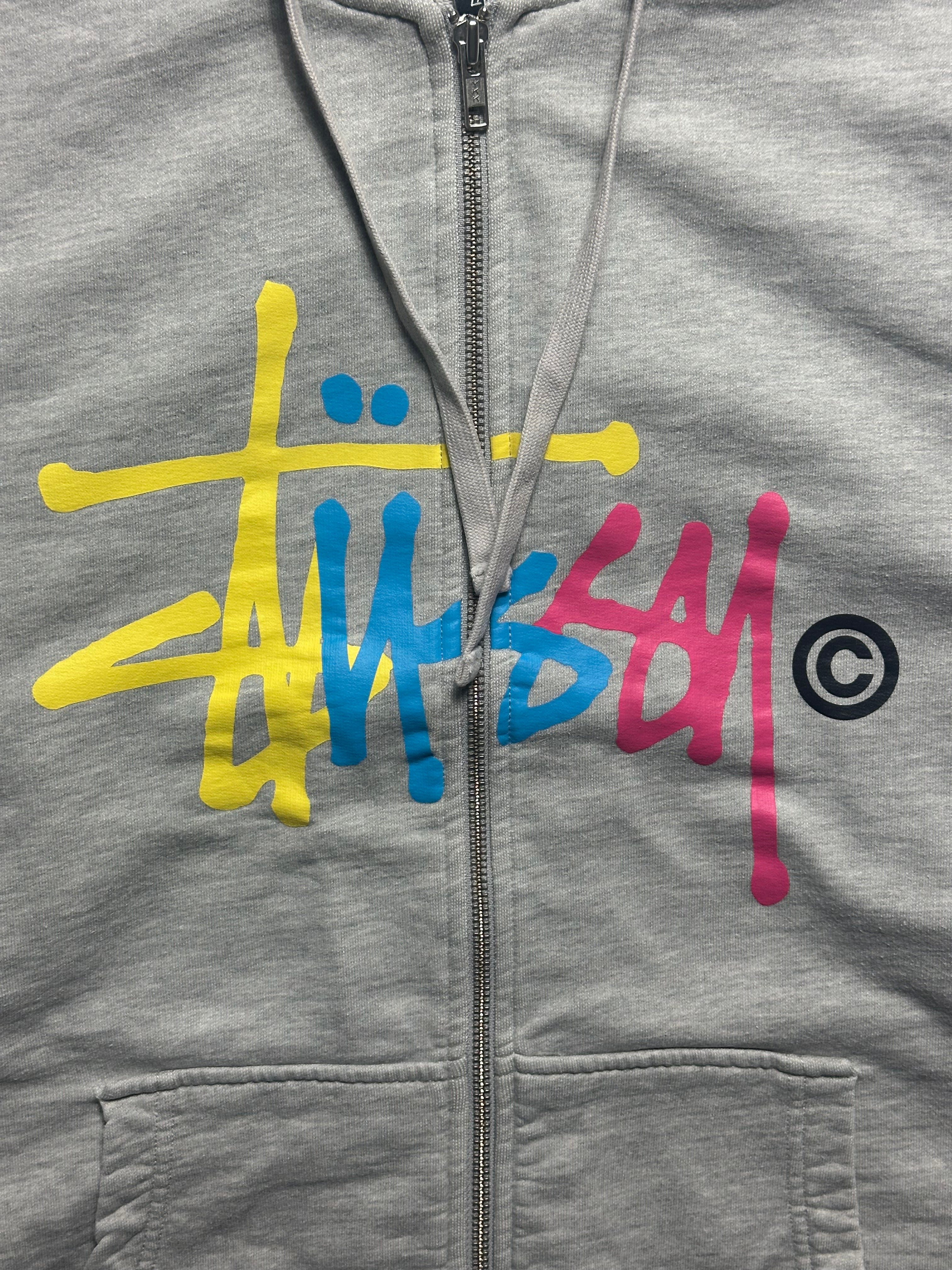 Vintage Stussy Zip Hoodie