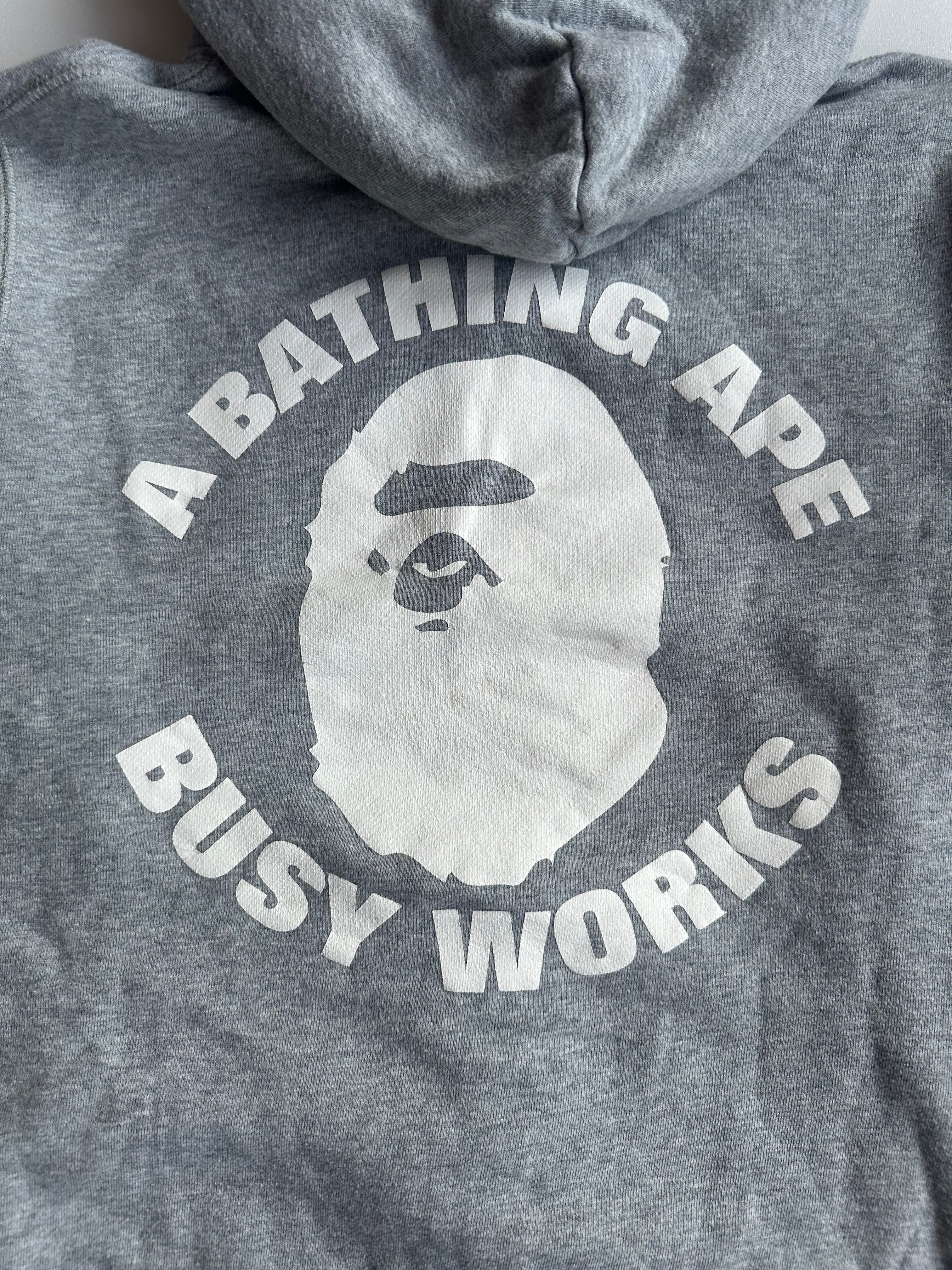 Vintage Bape Zip Hoodie