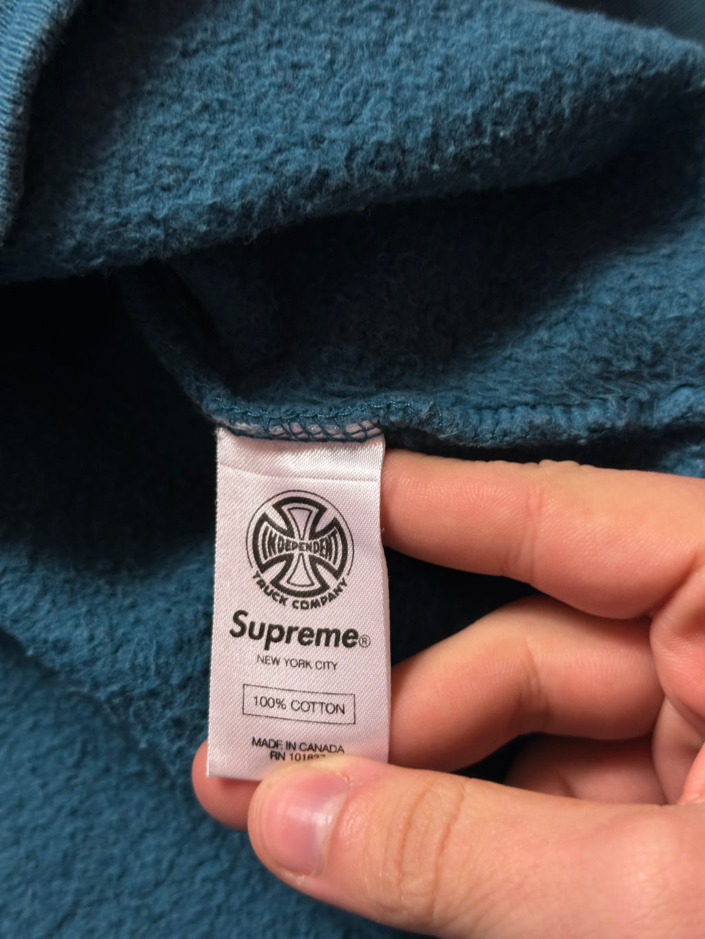 Supreme x Independent Crewneck