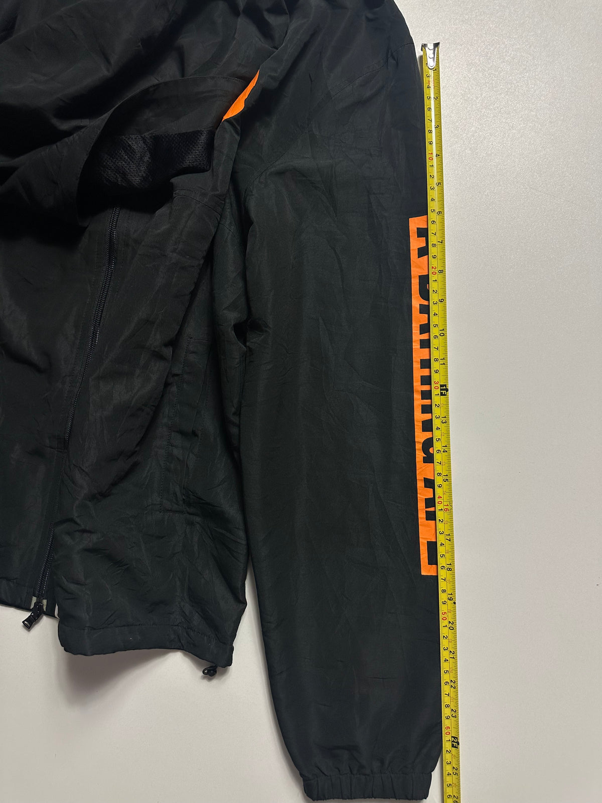 Bape Light Jacket Black/Orange - Size L