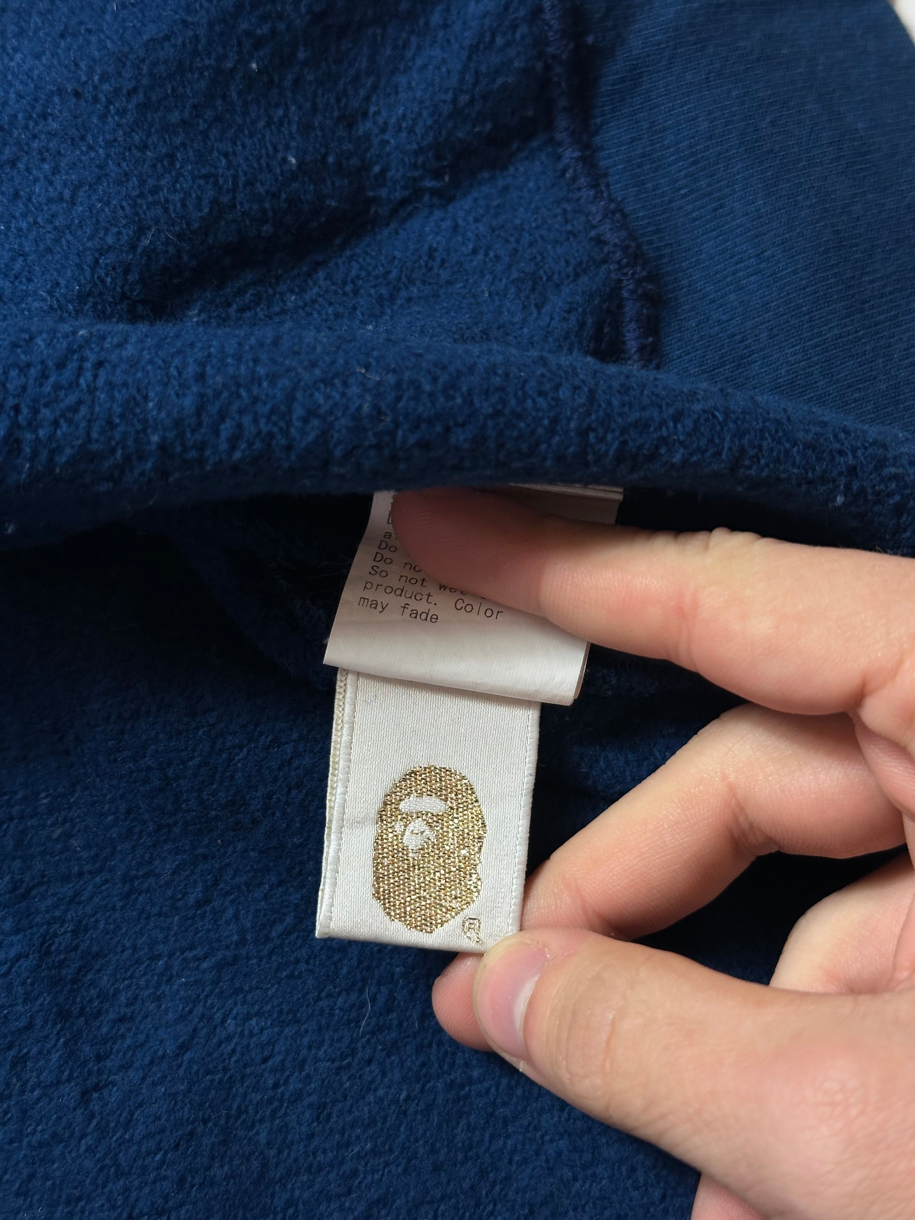 Vintage Bape Zip Hoodie