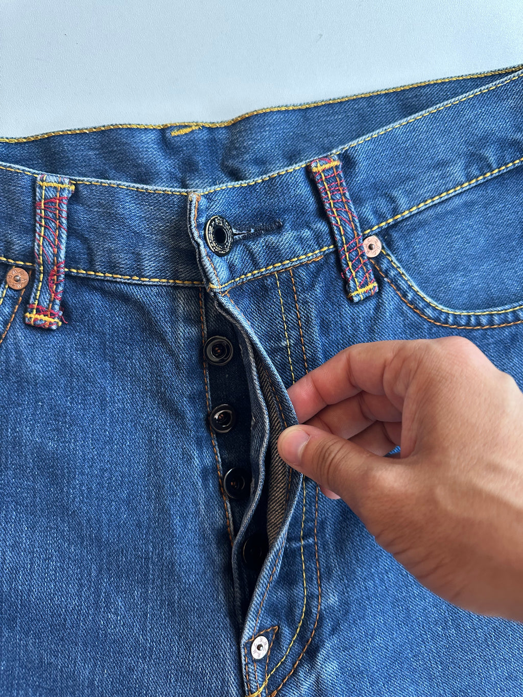Vintage RMC Embroidered Jeans
