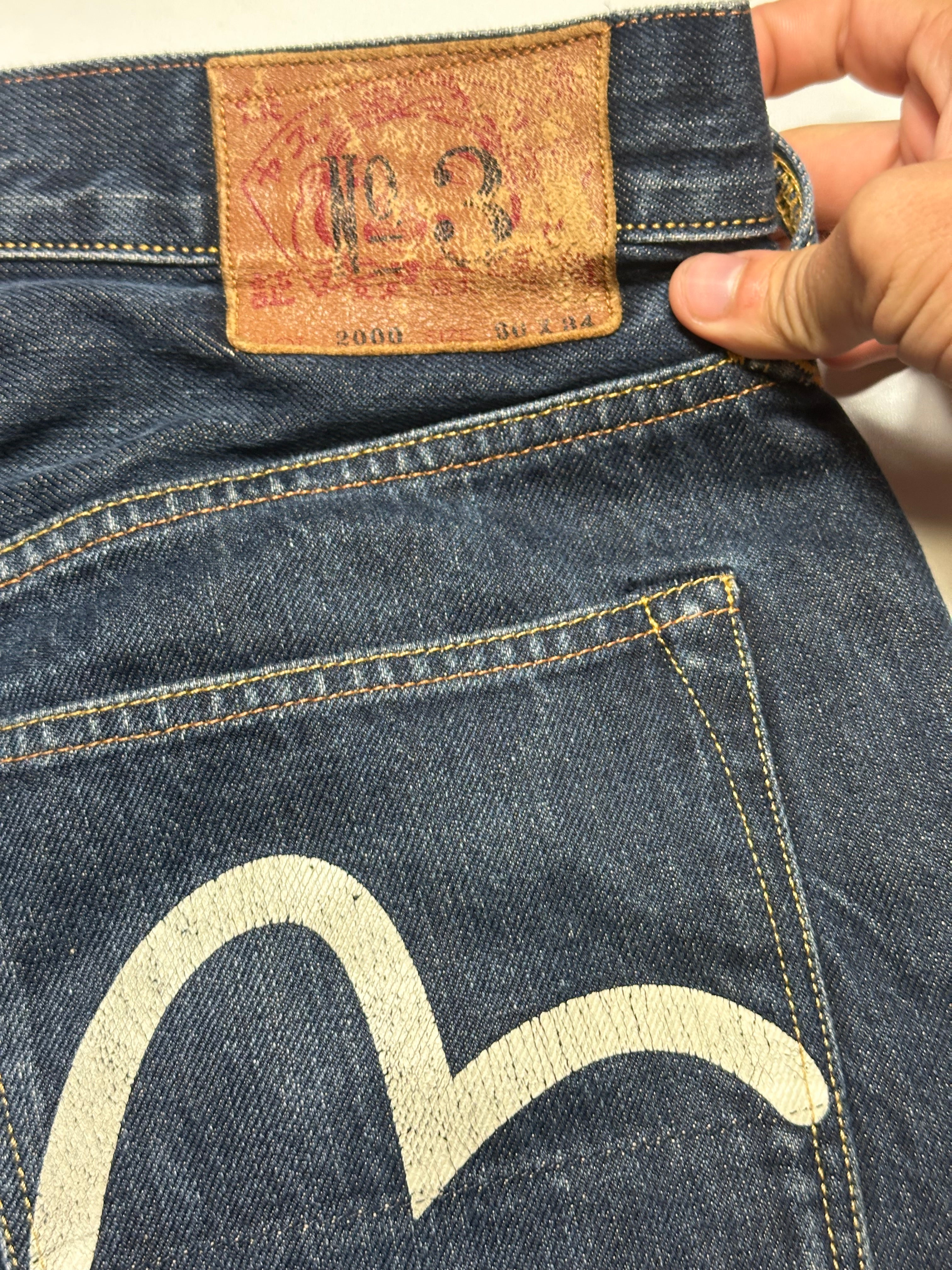 Blugi vintage Evisu Seagull