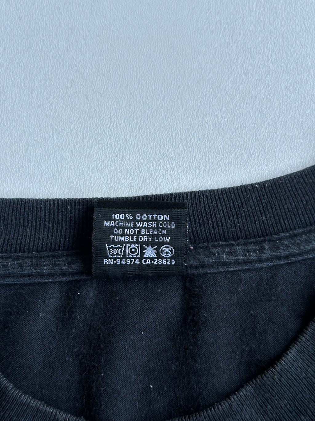 Vintage Stussy STU NYC Crown International Tee Black