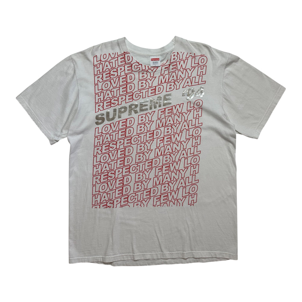 Supreme Metallic Logo Tee