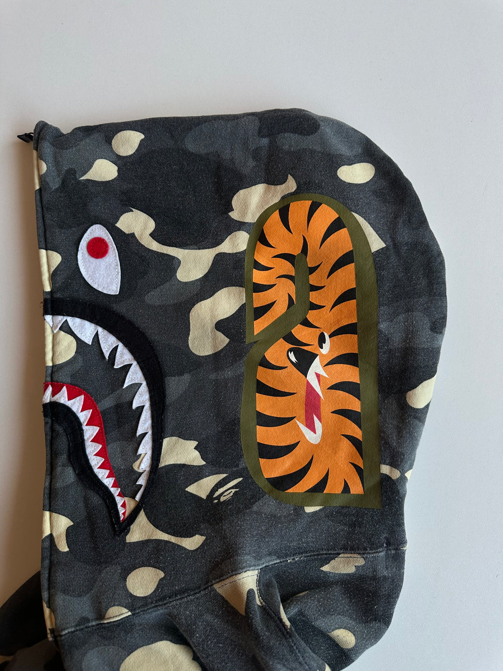 BAPE City Camo Shark Full Zip Hoodie “Chef Ops” Glow in the Dark