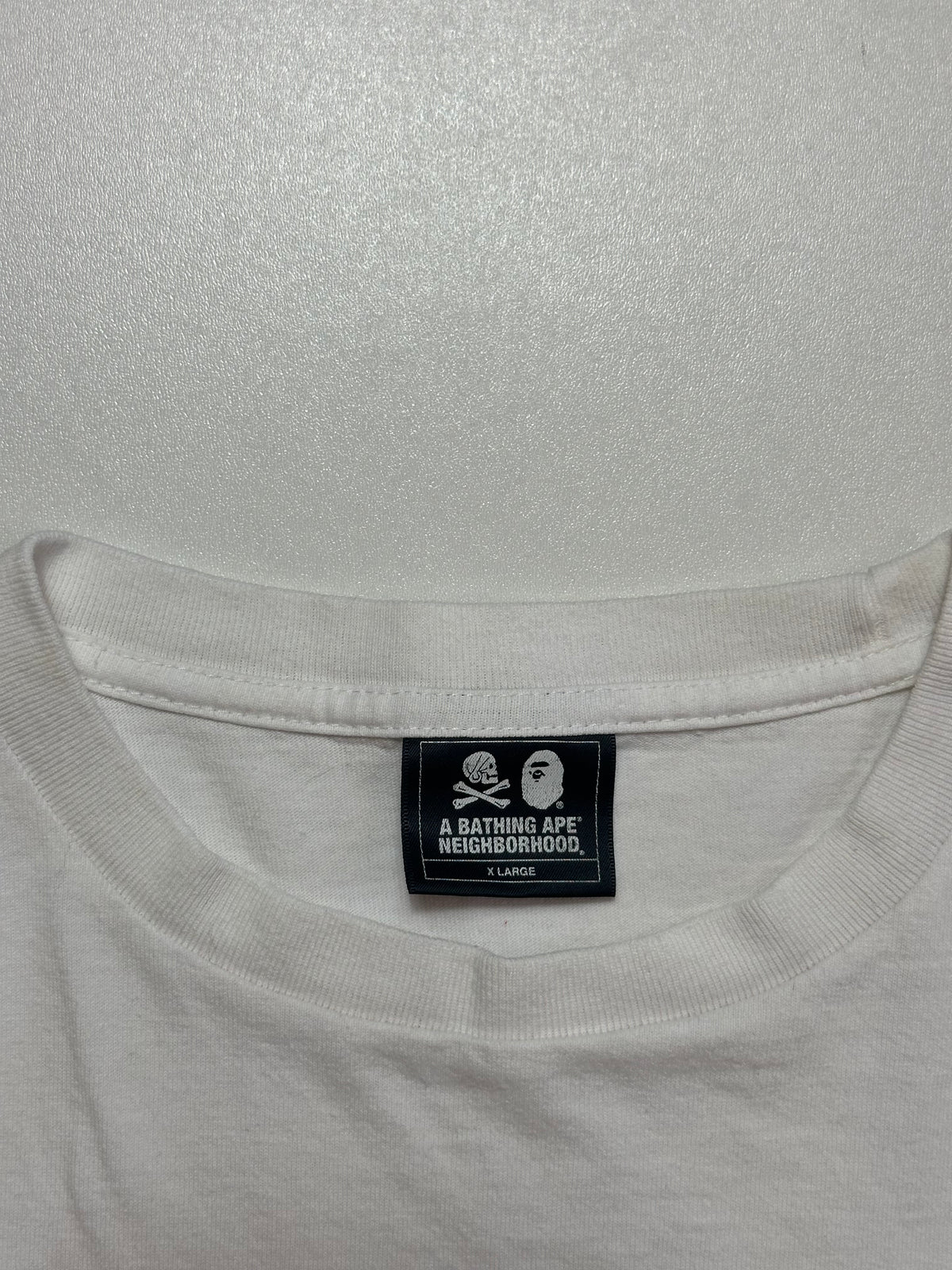 Bape x Neighborhood Camo Frame Tee