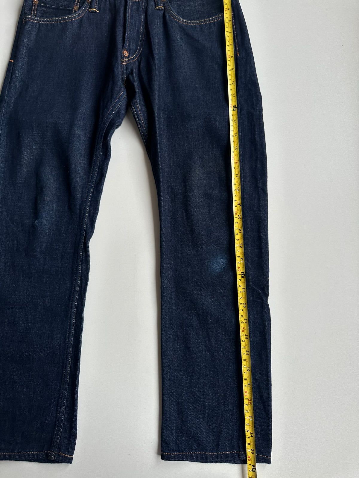EVISU Graffiti Daruma Daicock Slim Fit Jeans #2010 Indigo – SS23 – W30 L34