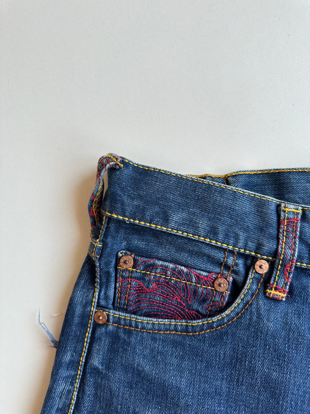 Vintage RMC Embroidered Jeans