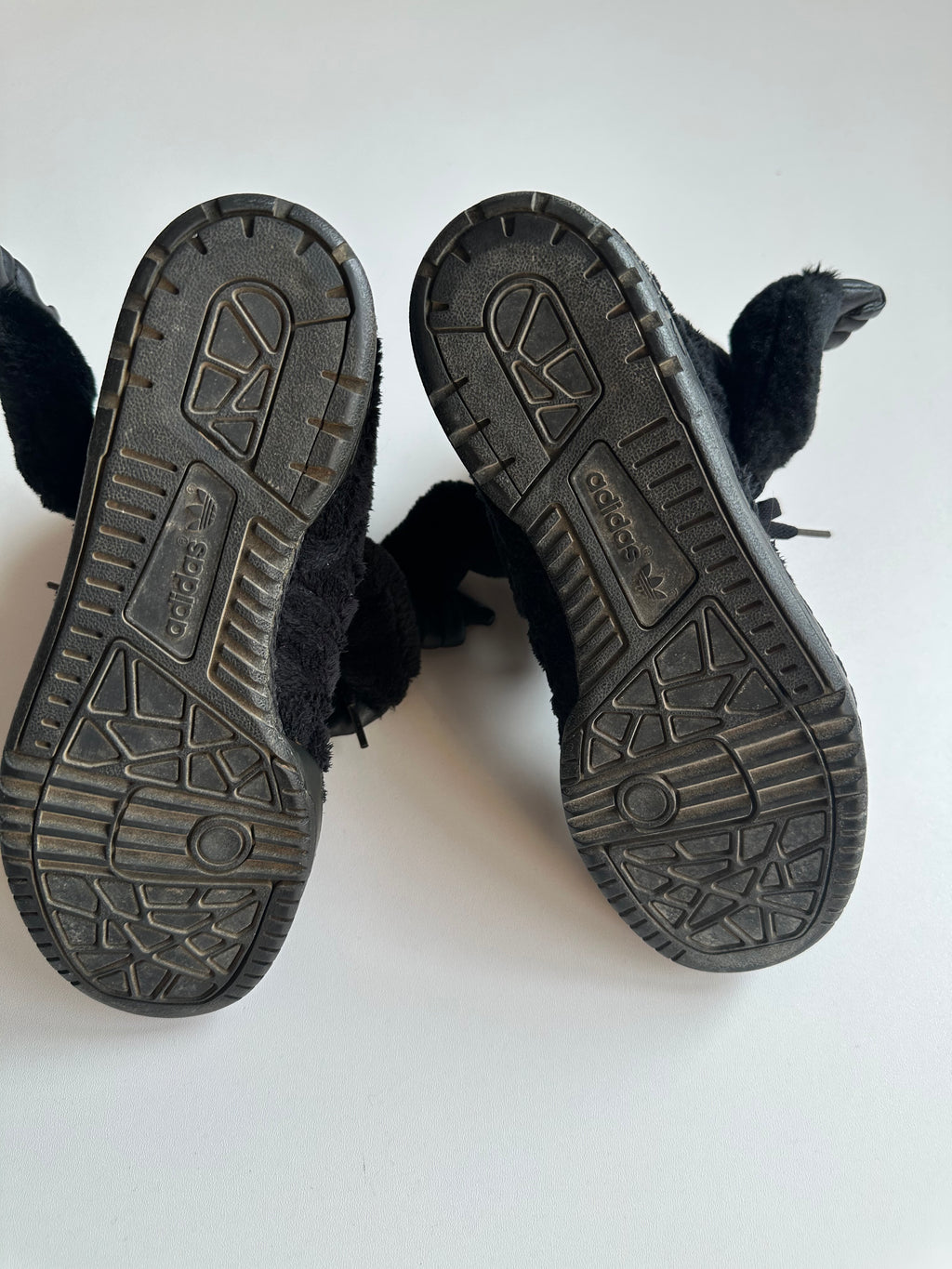 Vintage Adidas x Jeremy Scott Gorilla Fur Sneakers