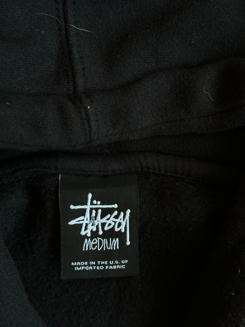 Stussy World Tour Pullover Hoodie Black