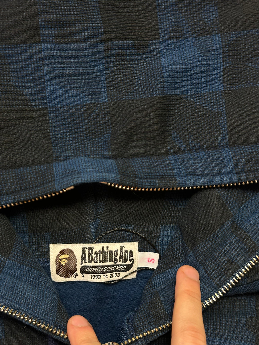 Vintage Bape Zip Hoodie