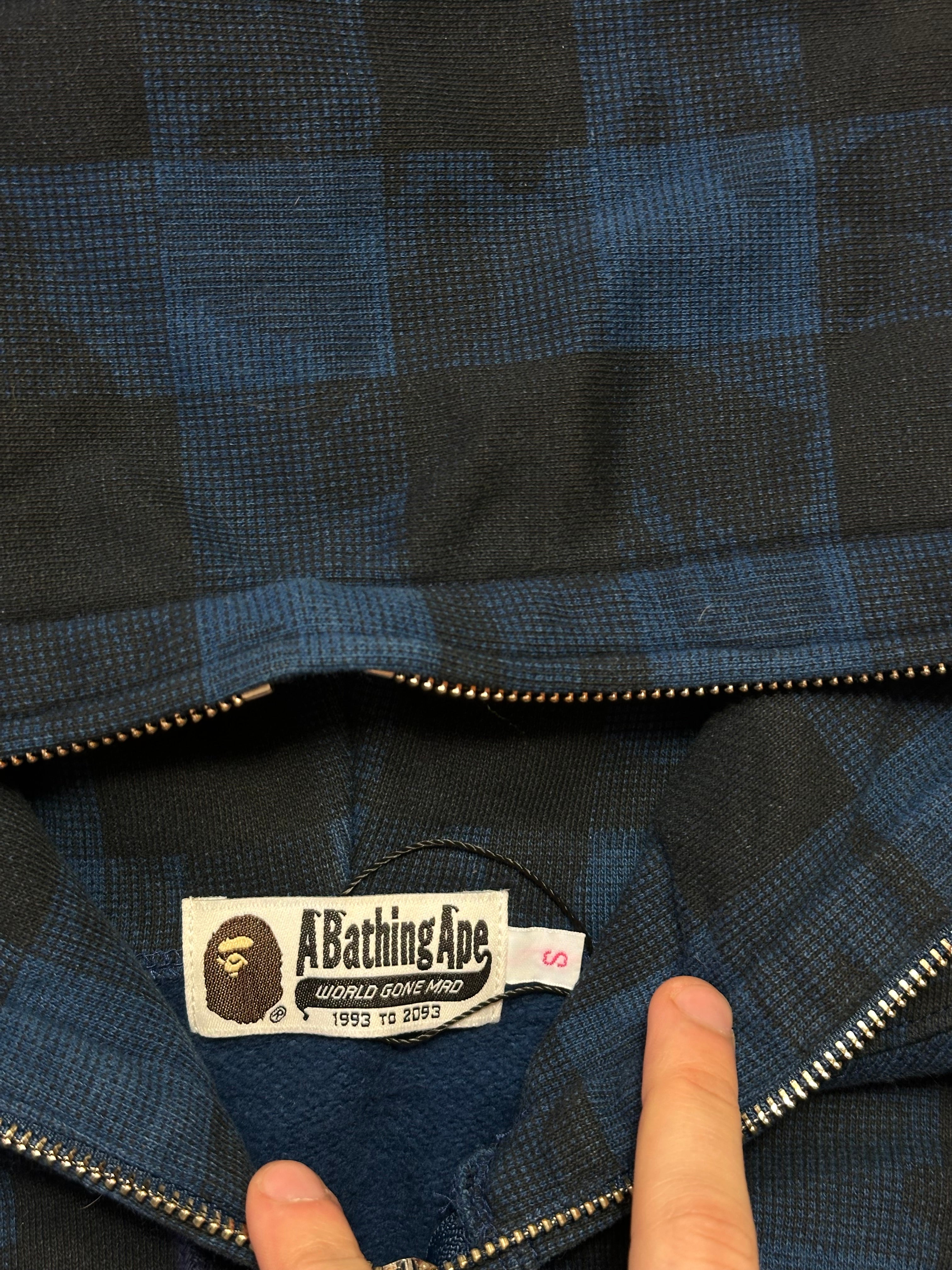 Vintage Bape Zip Hoodie