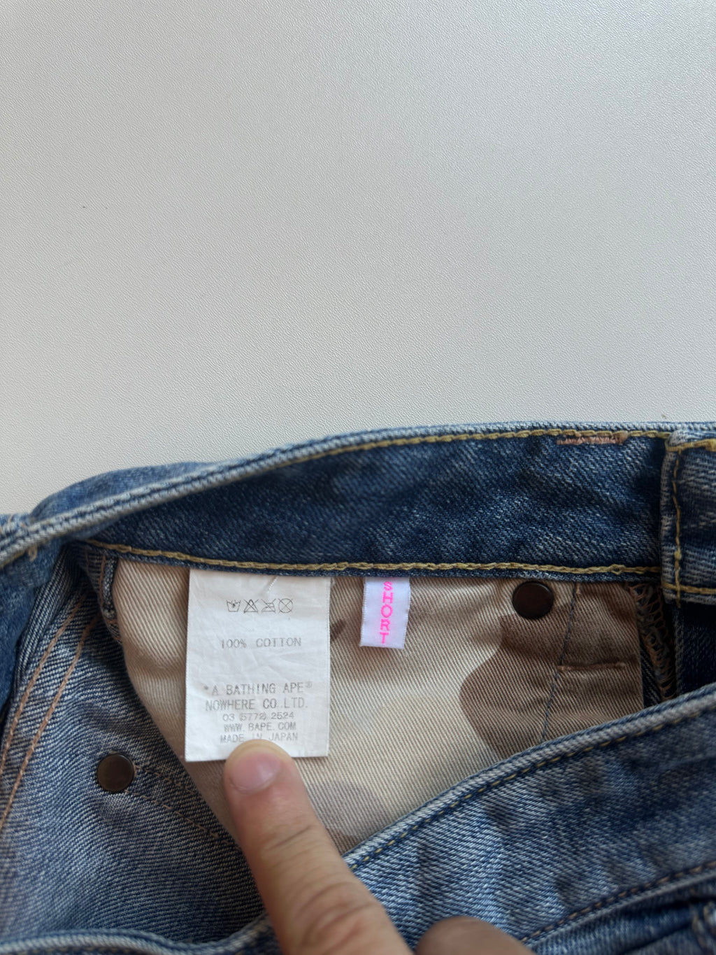 Vintage Bape Ape Head Jeans