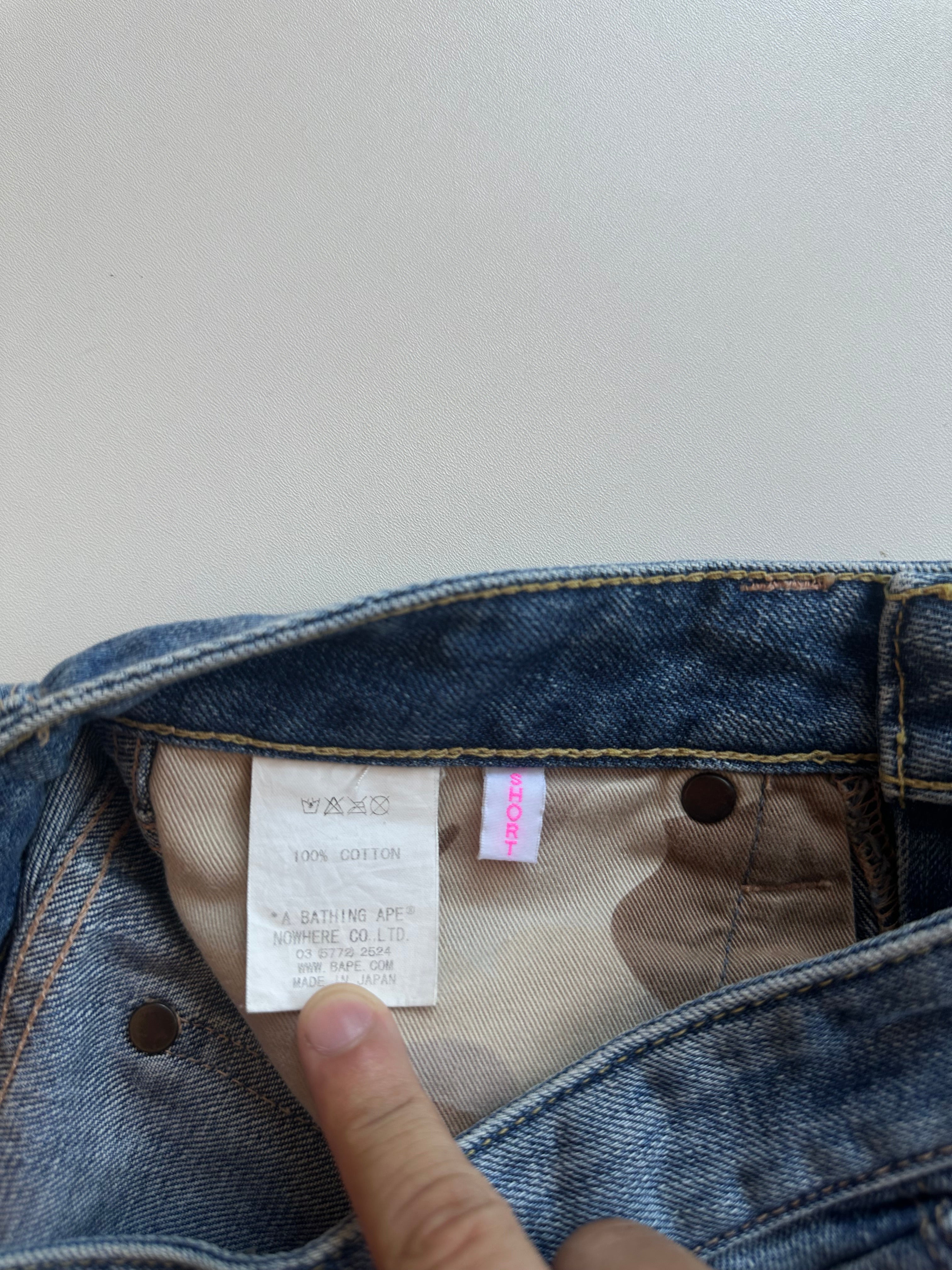 Vintage Bape Ape Head Jeans