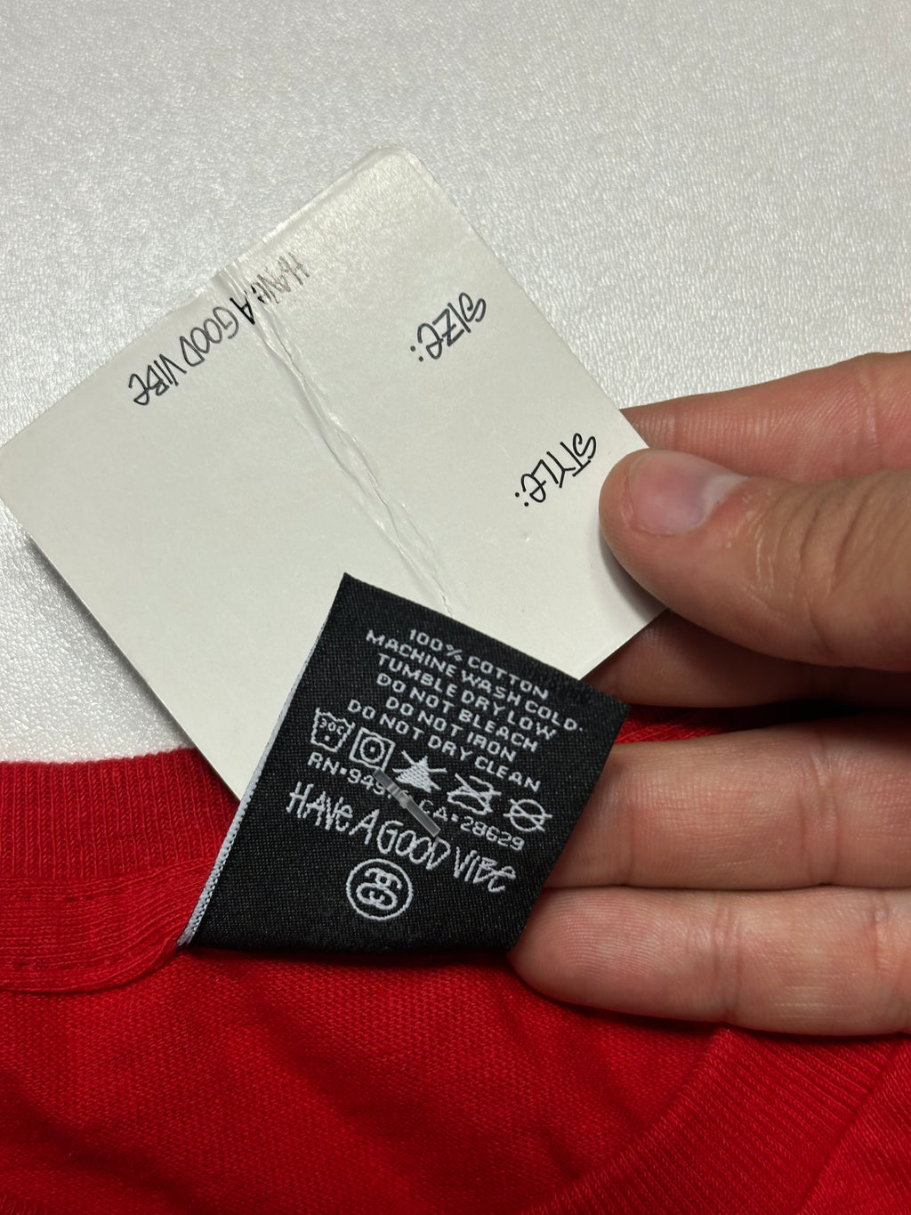 Vintage Stussy International Tribe Tee