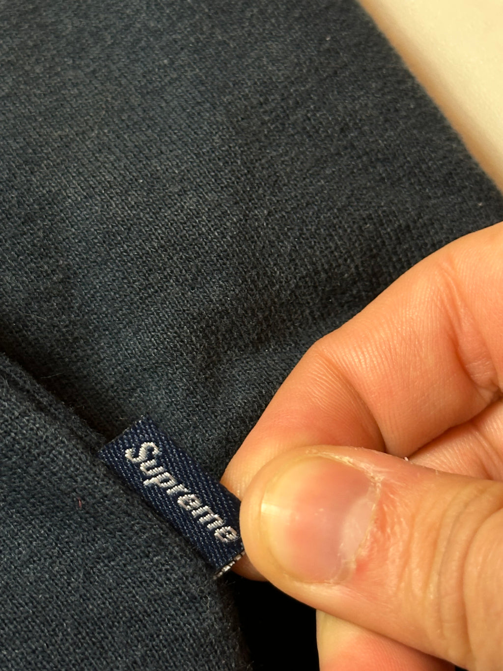 Supreme Hood Logo Zip Hoodie