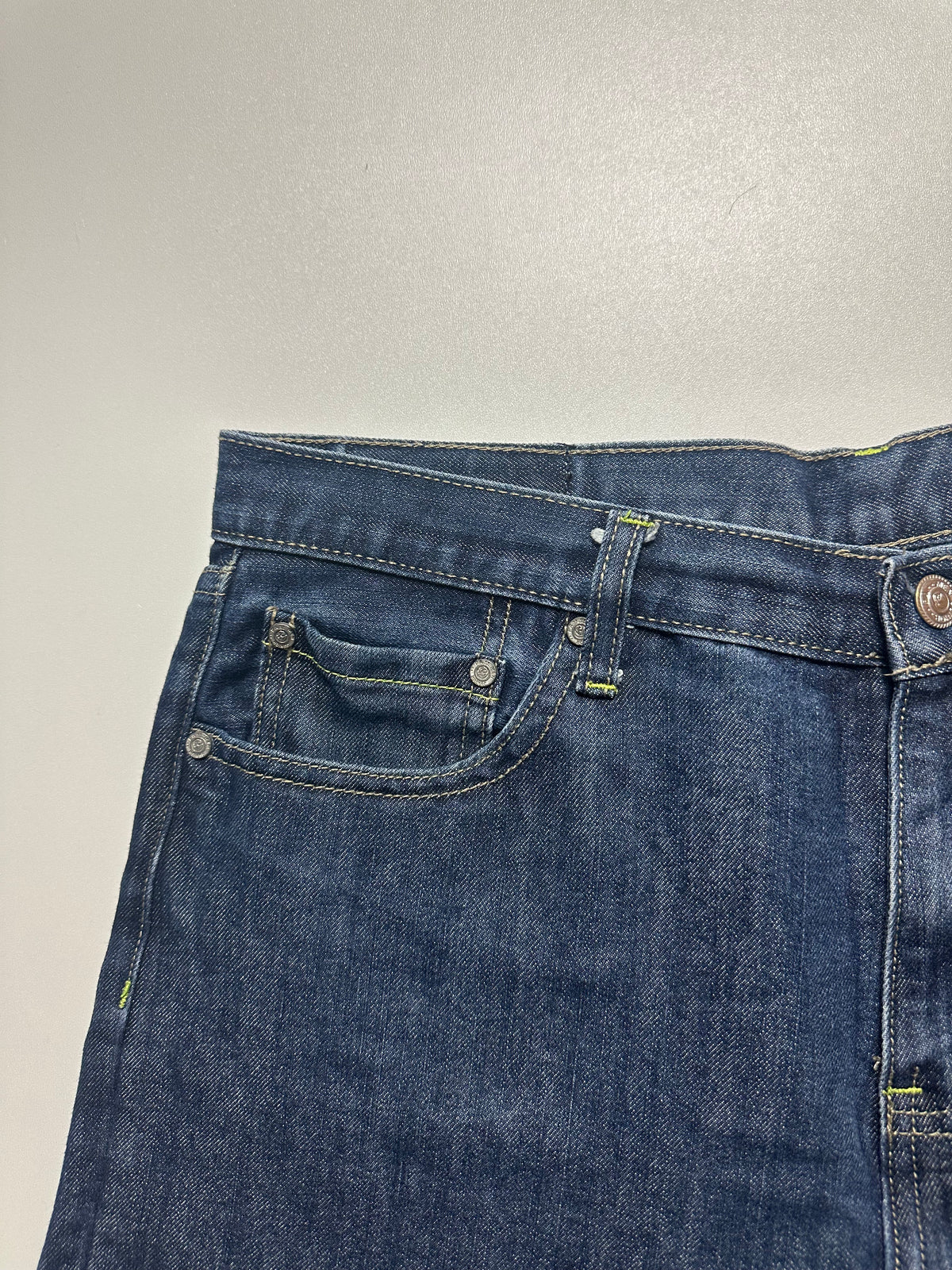 SUGOI Japan Tattoo Koi Embroidered Jeans - Size 36