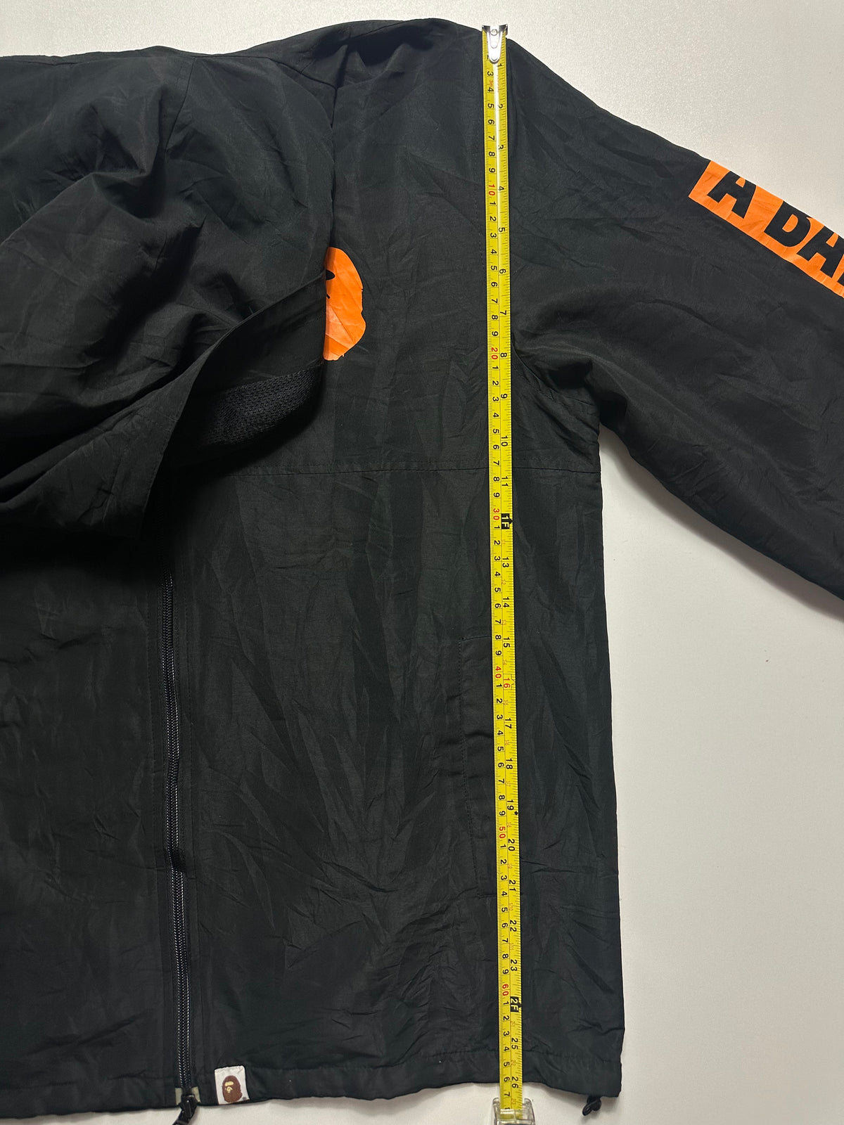Bape Light Jacket Black/Orange - Size L