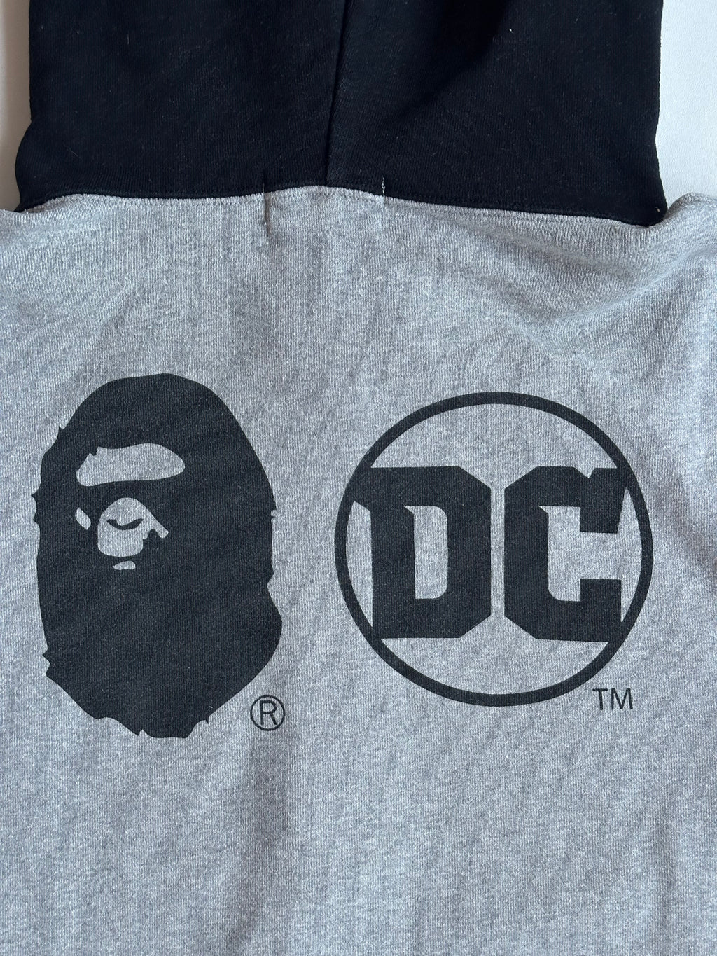 BAPE x DC Batman Full Zip Hoodie Grey – SS19