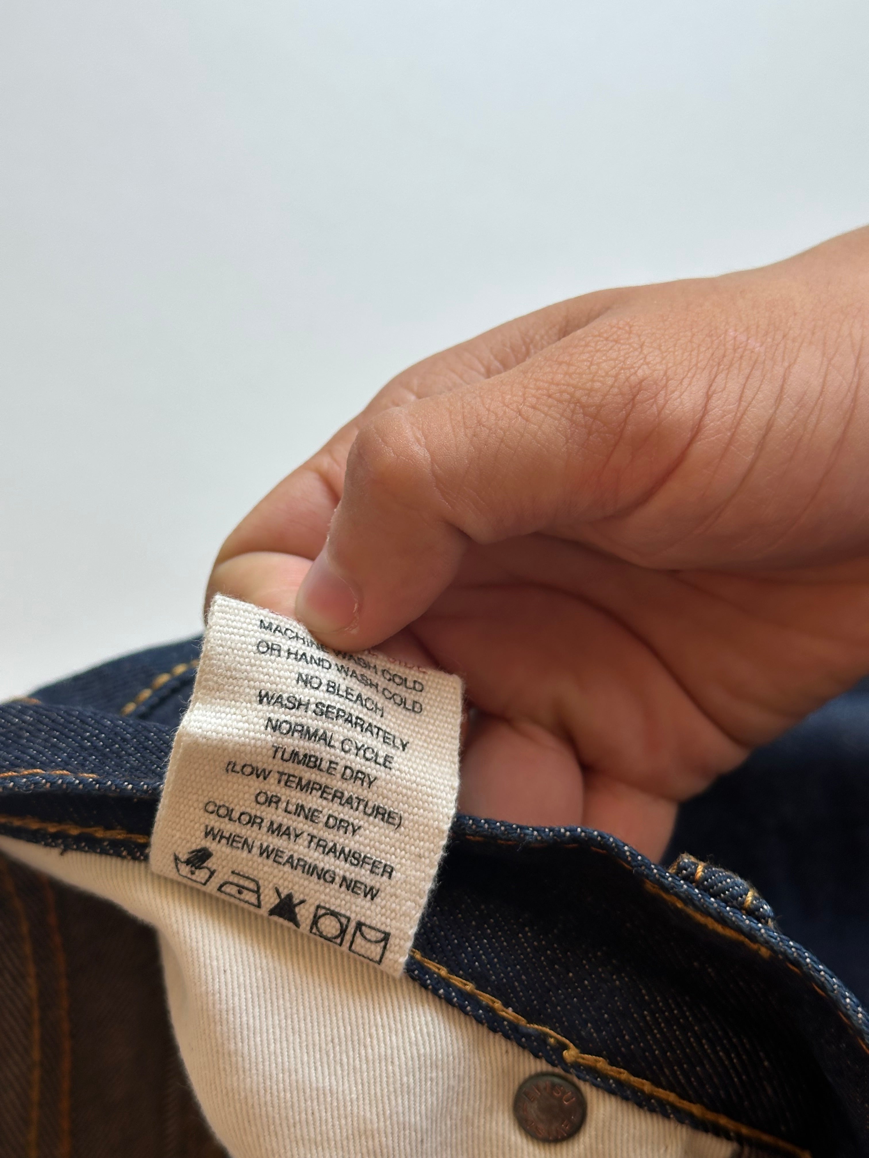Vintage Evisu Embroidered Big Daicock Selvedge Jeans