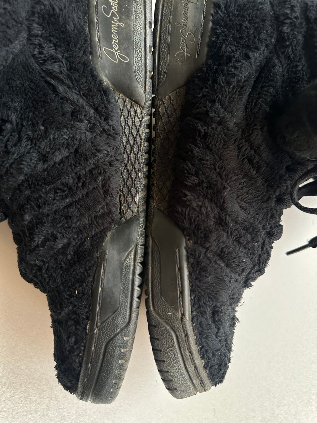 Vintage Adidas x Jeremy Scott Gorilla Fur Sneakers